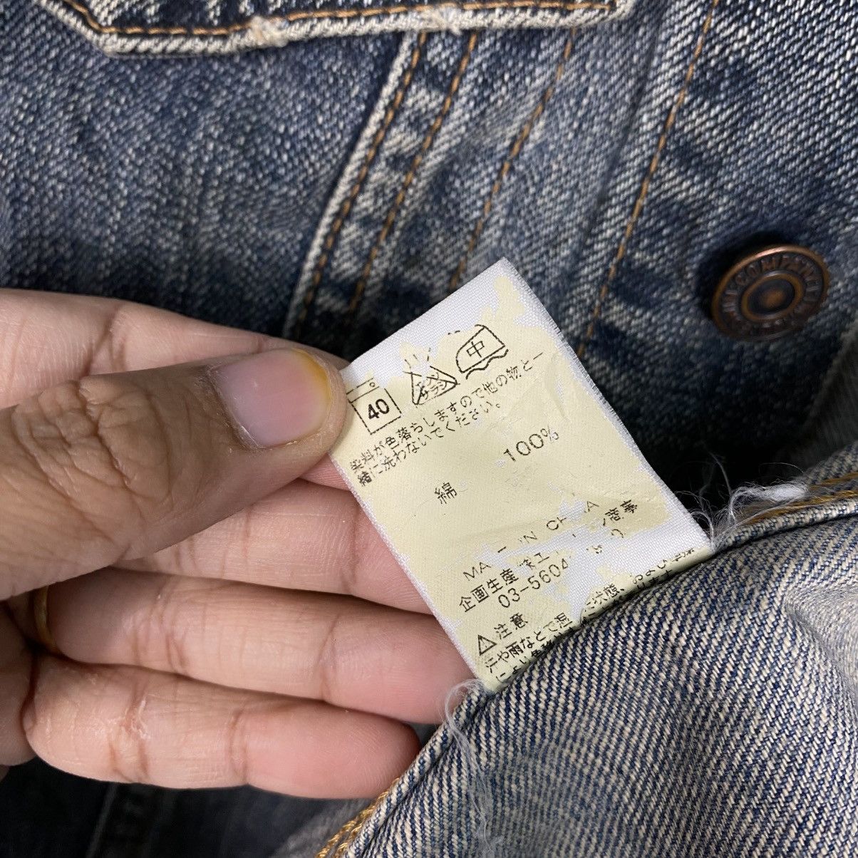 Edwin 📌Vintage Trucker Denim Jacket Edwin Cafe Racer Style Size US M / EU 48-50 / 2 - 23 Thumbnail