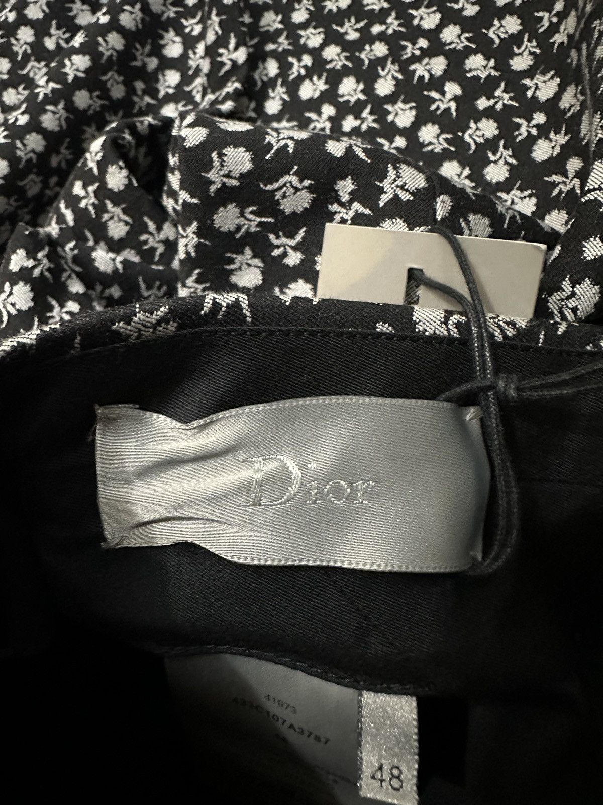 Dior Dior flowers monogram pants Size US 32 / EU 48 - 6 Thumbnail