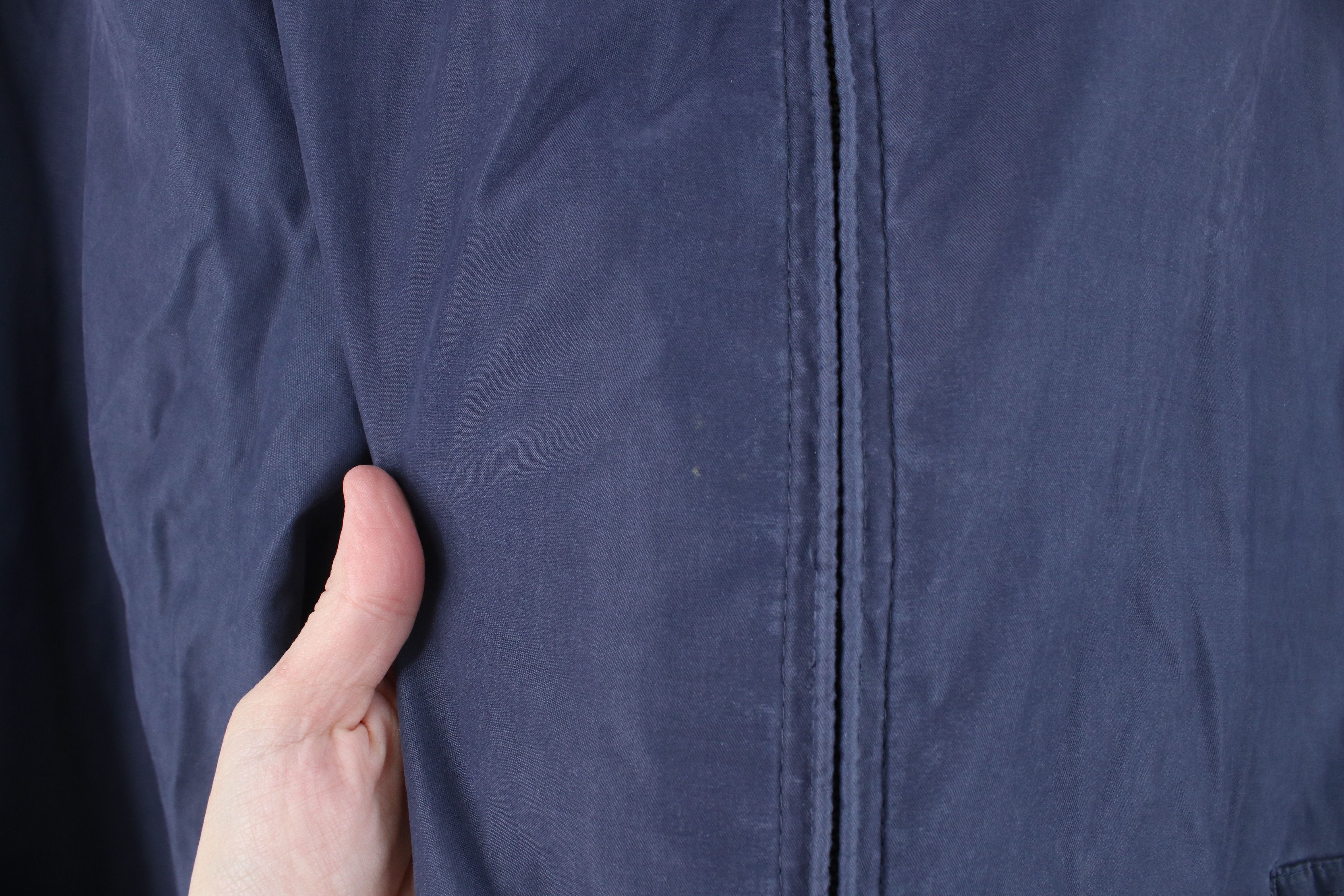 Vintage Vintage 90s Streetwear Full Zip Bomber Jacket Blue Size US L / EU 52-54 / 3 - 6 Thumbnail