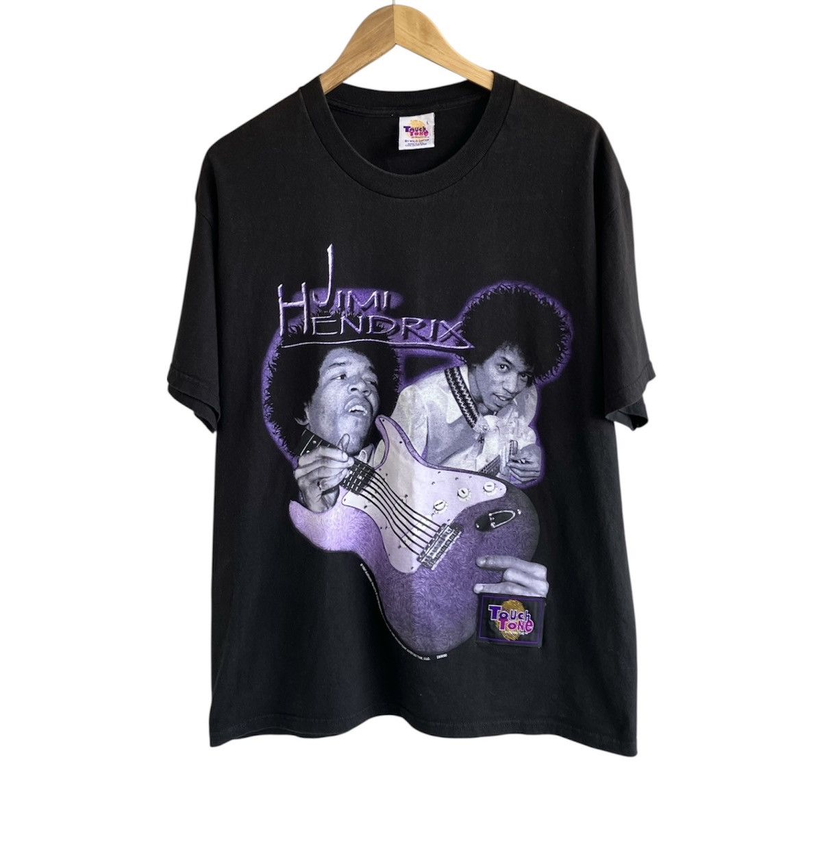 Rap Tees 1997 Jimi Hendrix Tee T-Shirt Touch Tone VTG 90s vintage Size US L / EU 52-54 / 3 - 2 Thumbnail