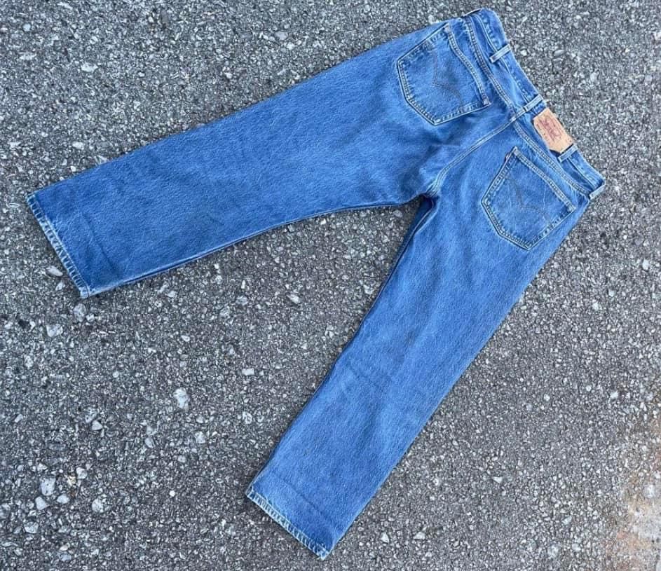 Levi's × Vintage Vintage Levi's Y2K Nice Fade Jeans Size US 38 / EU 54 - 10 Thumbnail