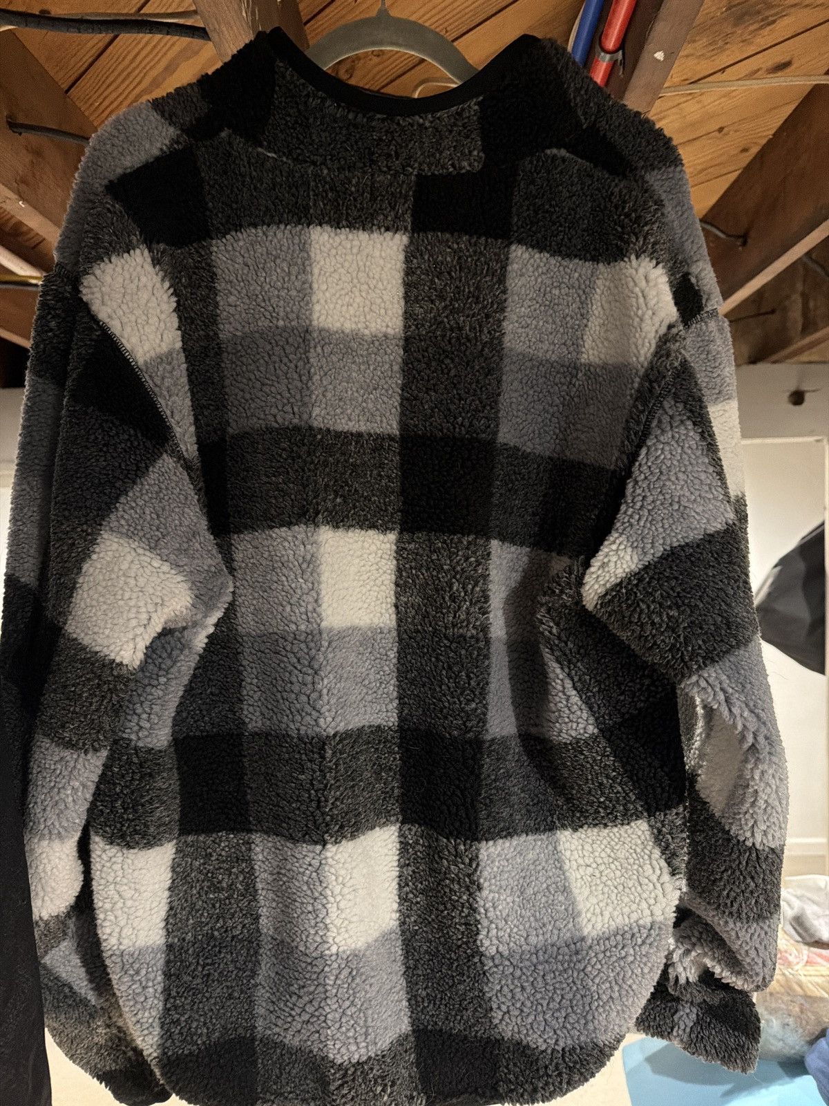 Nike Nike Fleece Checker Pattern Size US M / EU 48-50 / 2 - 2 Thumbnail