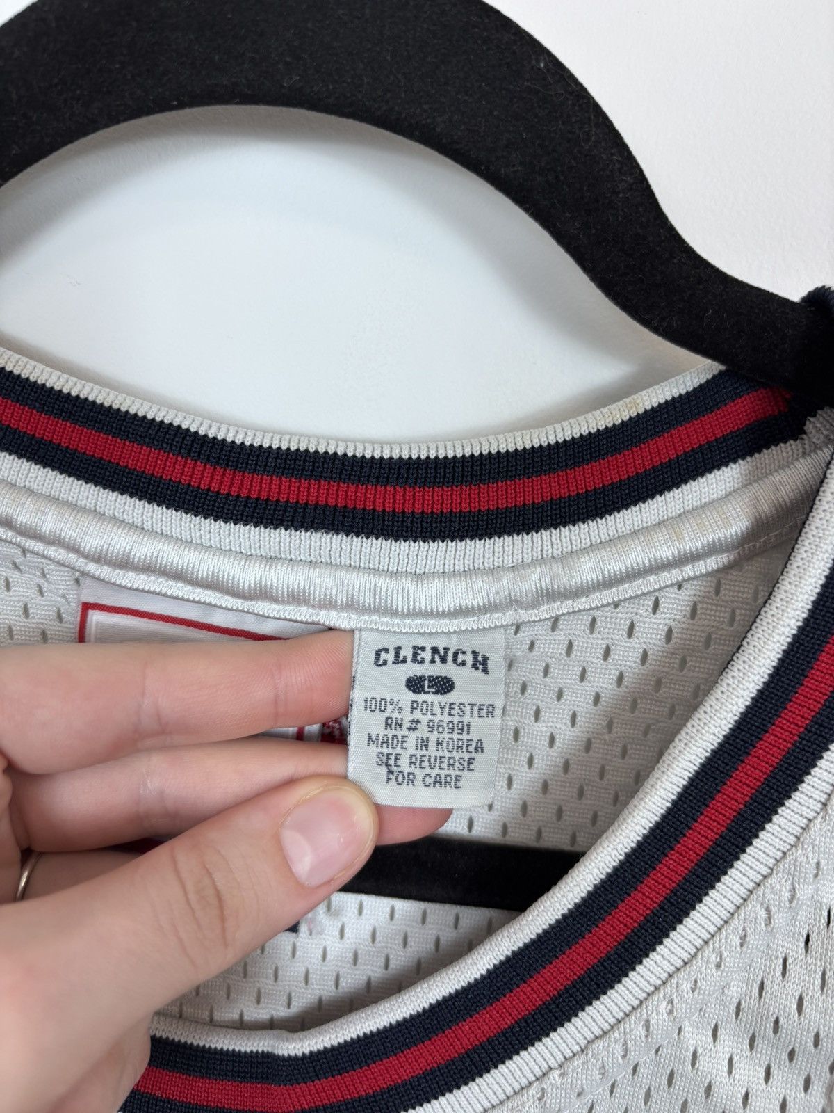 Clench Vintage Clench 94 All Star Edition Jersey Tank Top NBA Rare Size US L / EU 52-54 / 3 - 10 Thumbnail