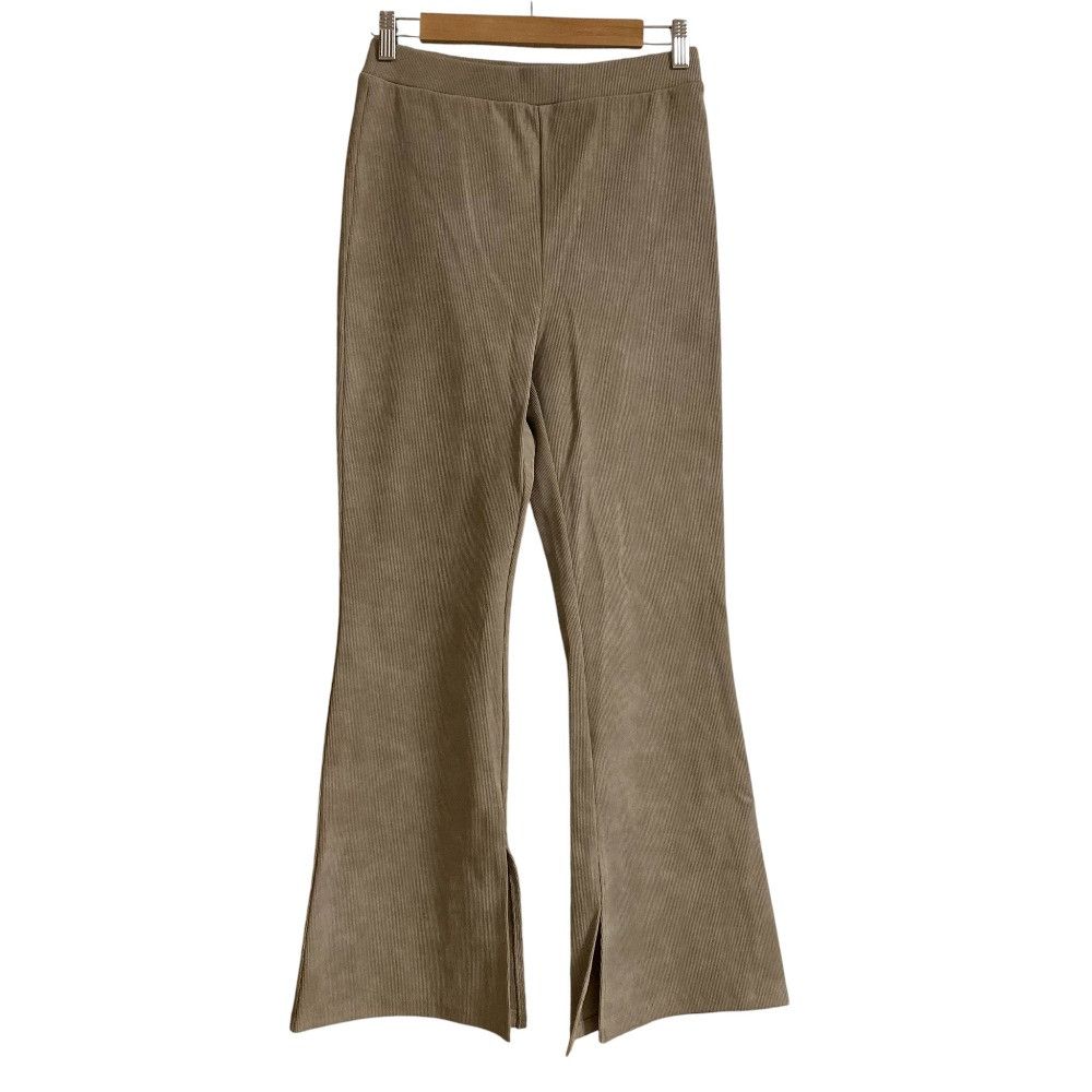 Other SUM1 STYLE Rib Flare Pants Others Pants EAS1051502A0001 DUTY FREE for USA