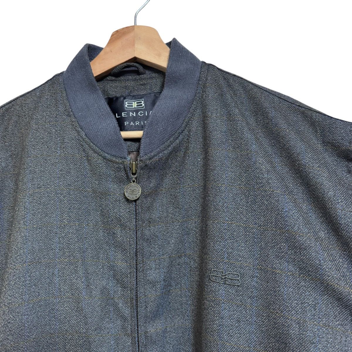 Balenciaga Vintage Balenciaga Paris Bomber Jacket Size US XL / EU 56 / 4 - 1 Thumbnail