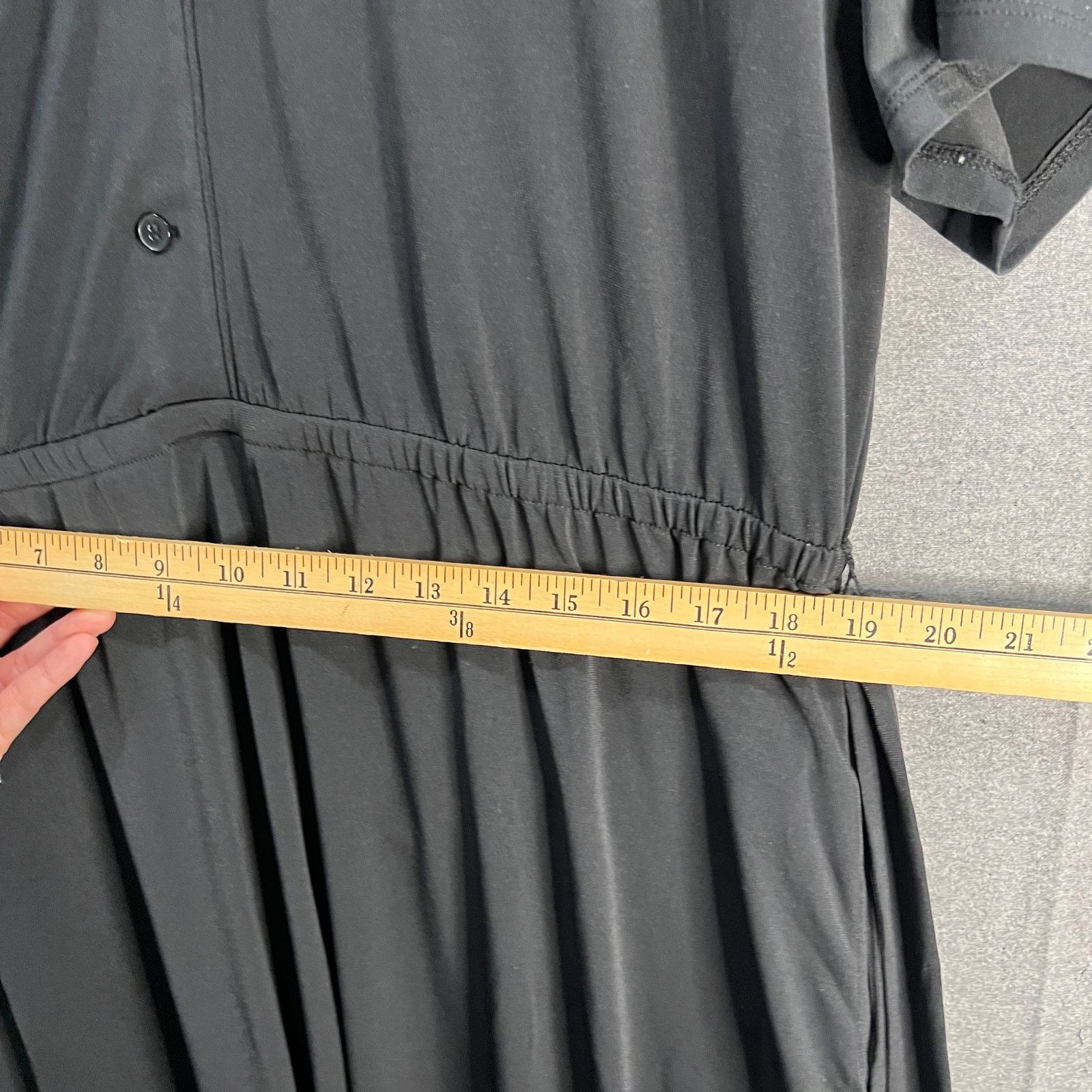 Other Girl With Curves Regular Collared Knit Midi Shirt Dress Size XL / US 12-14 / IT 48-50 - 6 Thumbnail