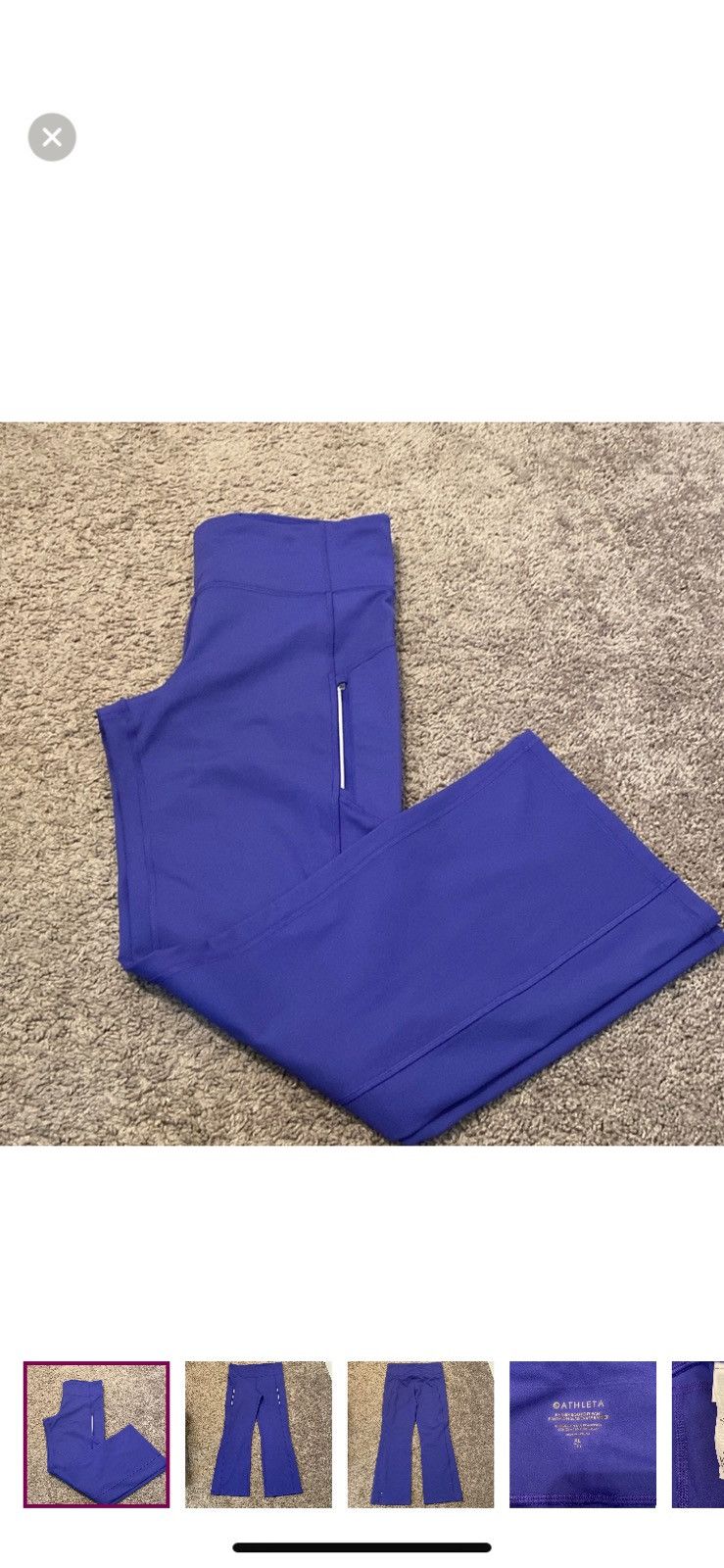 Athleta XL Rainier Bootcut Pant, purple Size 40" / US 18 - 1 Thumbnail