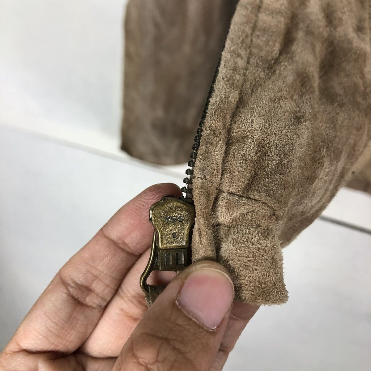 Genuine Leather 🔥90’s Vintage Genuine Leather Jacket St John Bay Map Lining Size US M / EU 48-50 / 2 - 20 Thumbnail