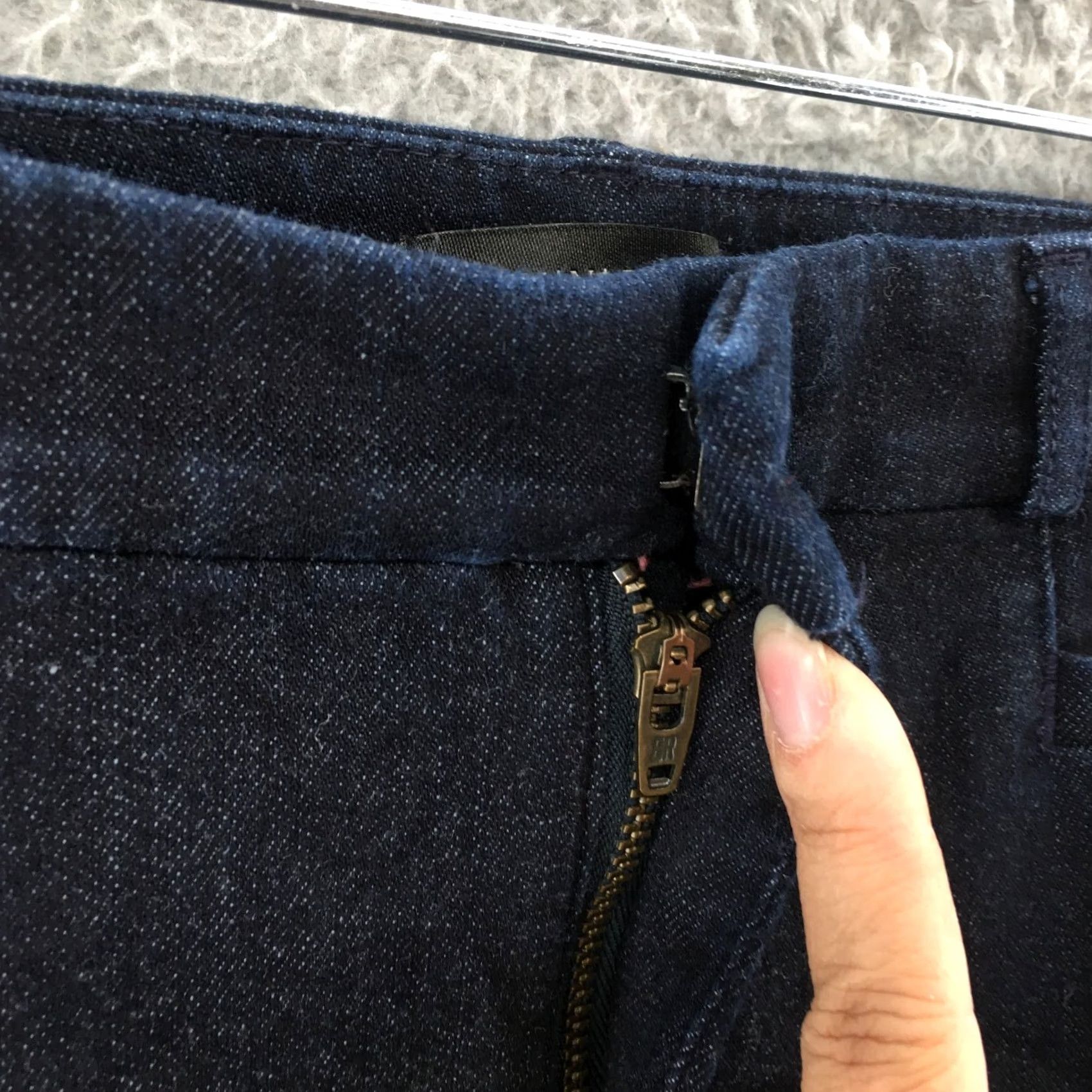 Banana Republic Banana Republic Sloan Skinny Ankle Pants Womens 0 Blue Cotton Blend Low Rise Zip Size 25" / US 0 / IT 36 - 4 Thumbnail