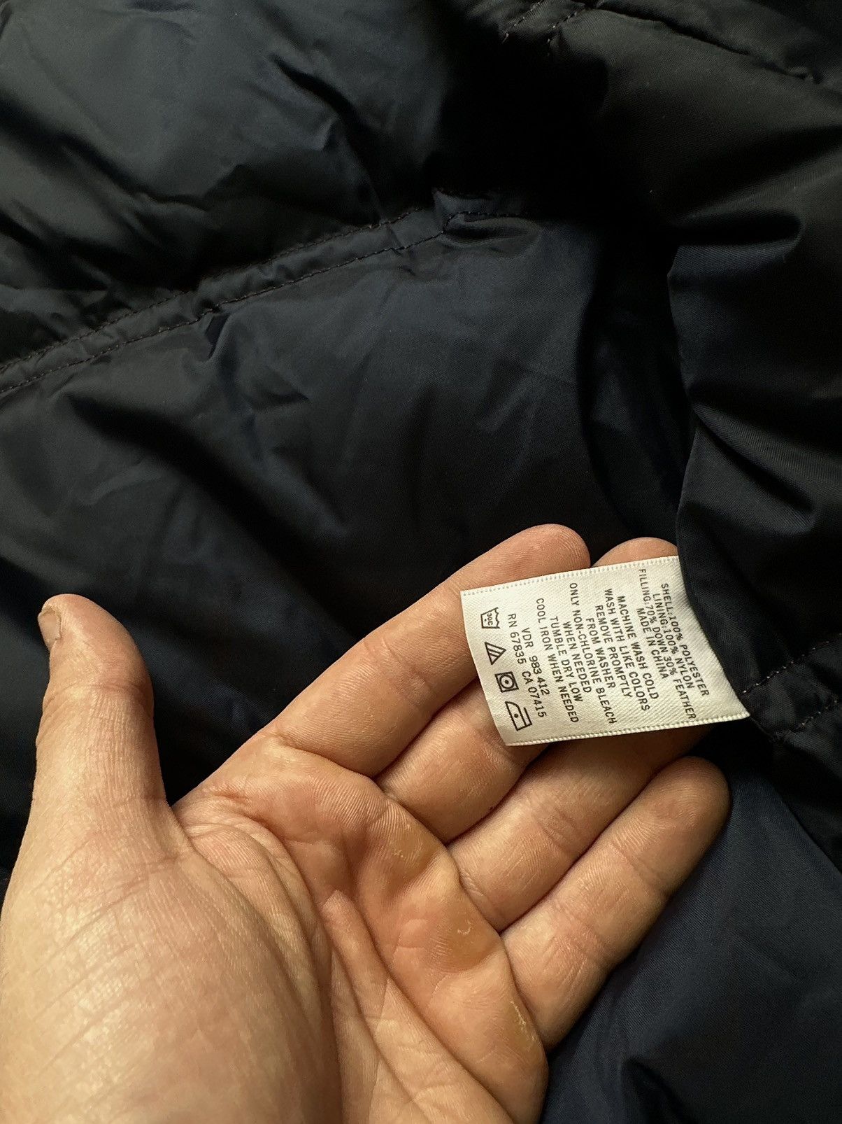 Nautica × Vintage Nautica Competition Down Bomber Puffer Y2K Jacket Size US L / EU 52-54 / 3 - 8 Thumbnail