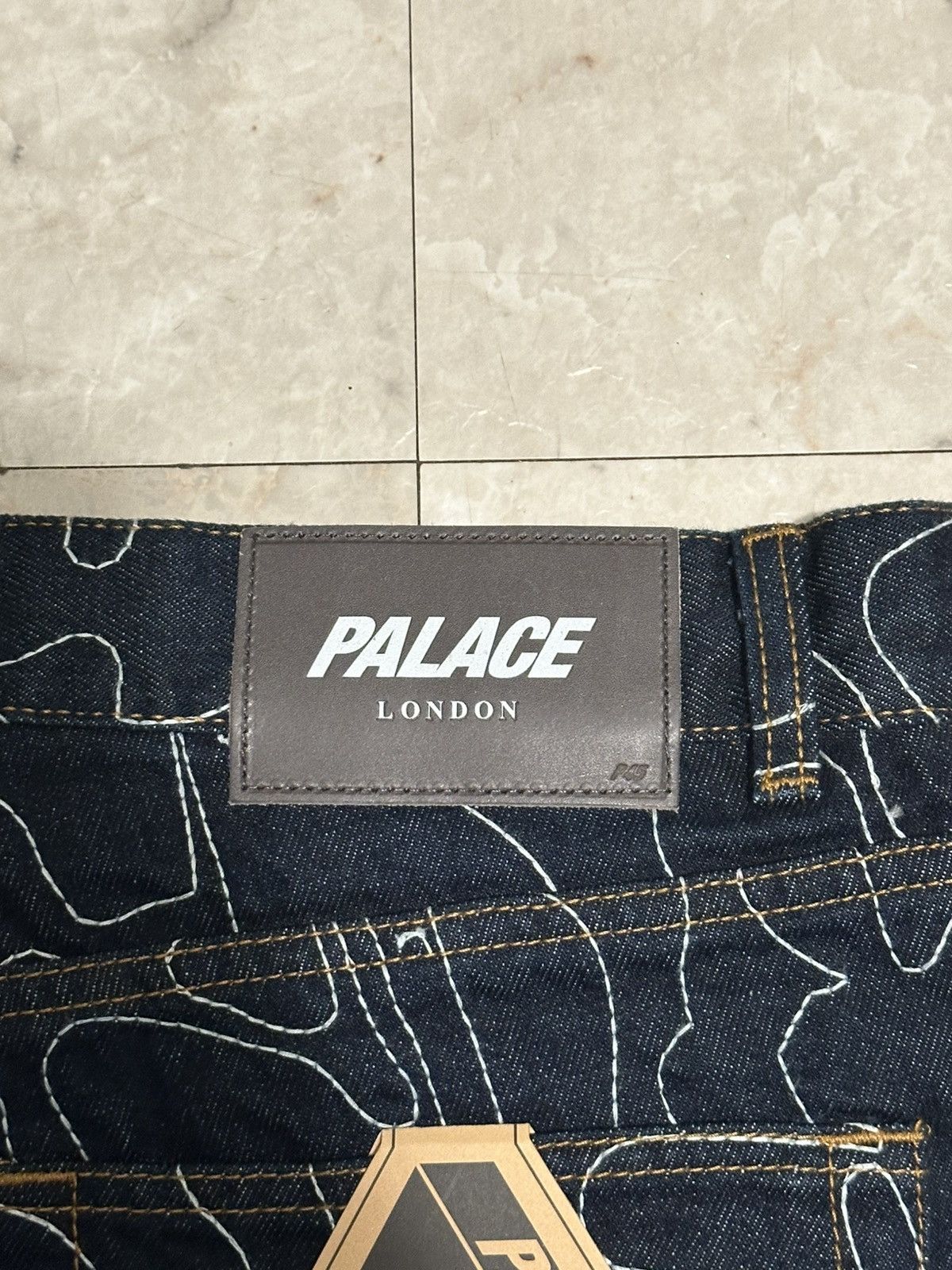 Palace PALACE P45 SPLAT DENIM JEANS SIZE 32 Size US 32 / EU 48 - 4 Thumbnail