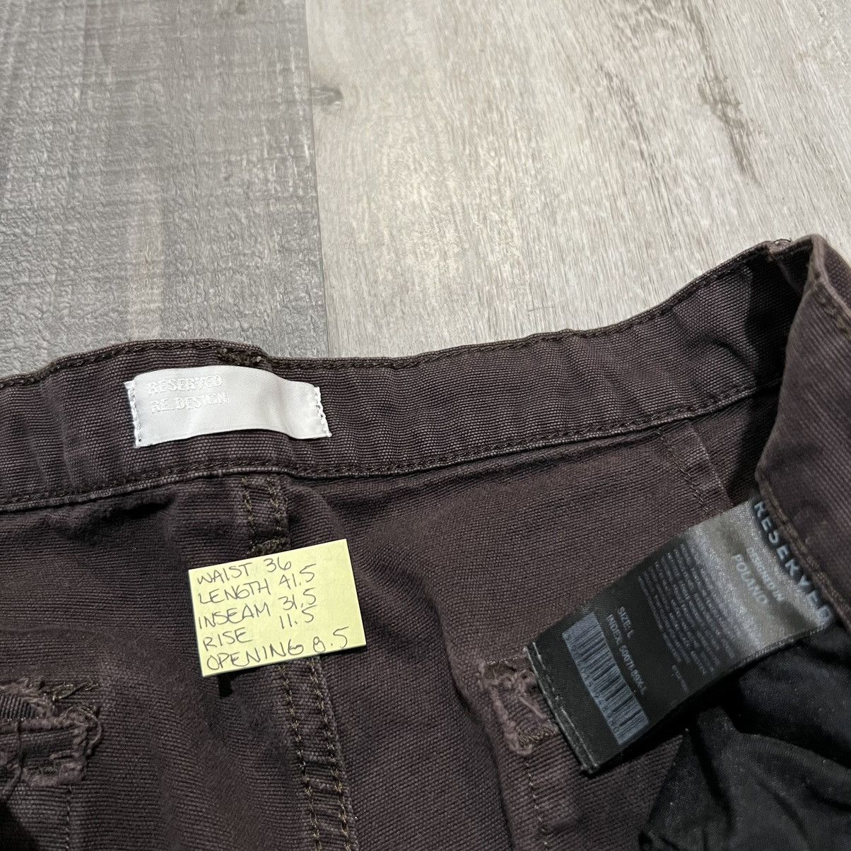 Reserved Reserved Re.Design Brown Cargo Fatigue Pocket Poland Pants Size US 36 / EU 52 - 7 Thumbnail