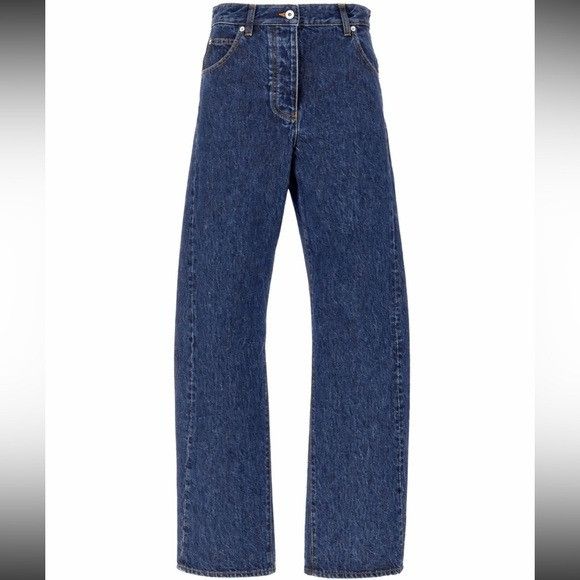 Salvatore Ferragamo Ferragamo Marmorizzato Cotton Denim Jeans Blue Men’s IT 52/U Size US 36 / EU 52 - 1 Thumbnail