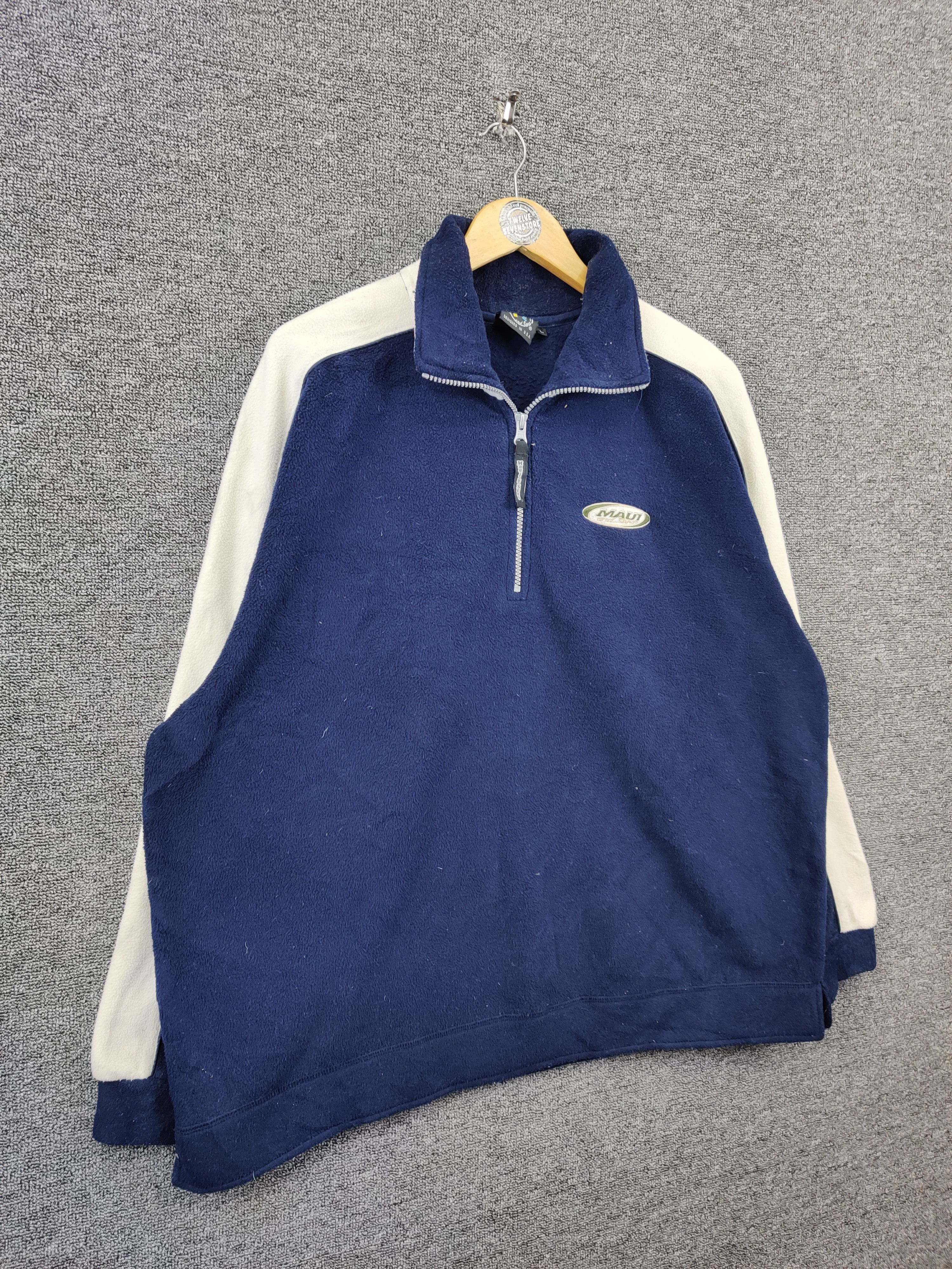 Maui and Sons Vintage Maui And Sons Fleece Zipper Jacket Size US L / EU 52-54 / 3 - 5 Thumbnail