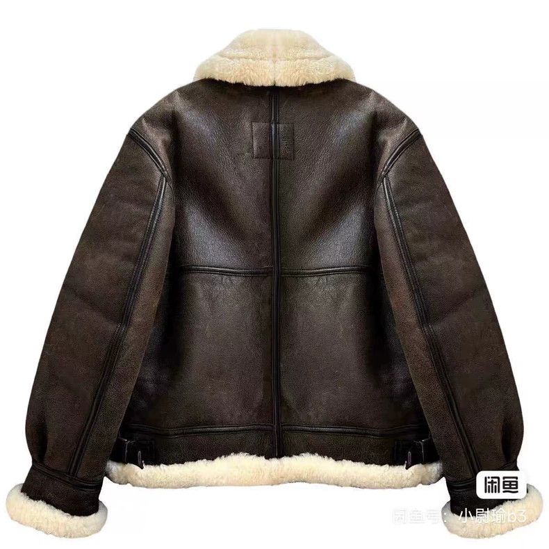 Schott Schott 257SB3 fur integrated leather jacket Size US M / EU 48-50 / 2 - 2 Thumbnail