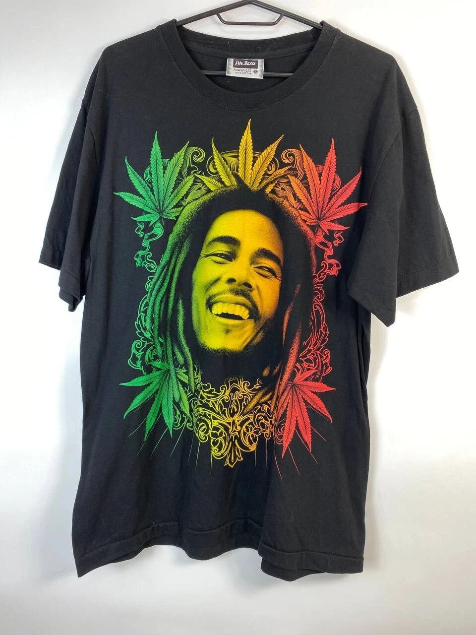 Other Vintage Bob Marley Shirt The Roxx Single Stitch Size L Size US L / EU 52-54 / 3 - 1 Thumbnail