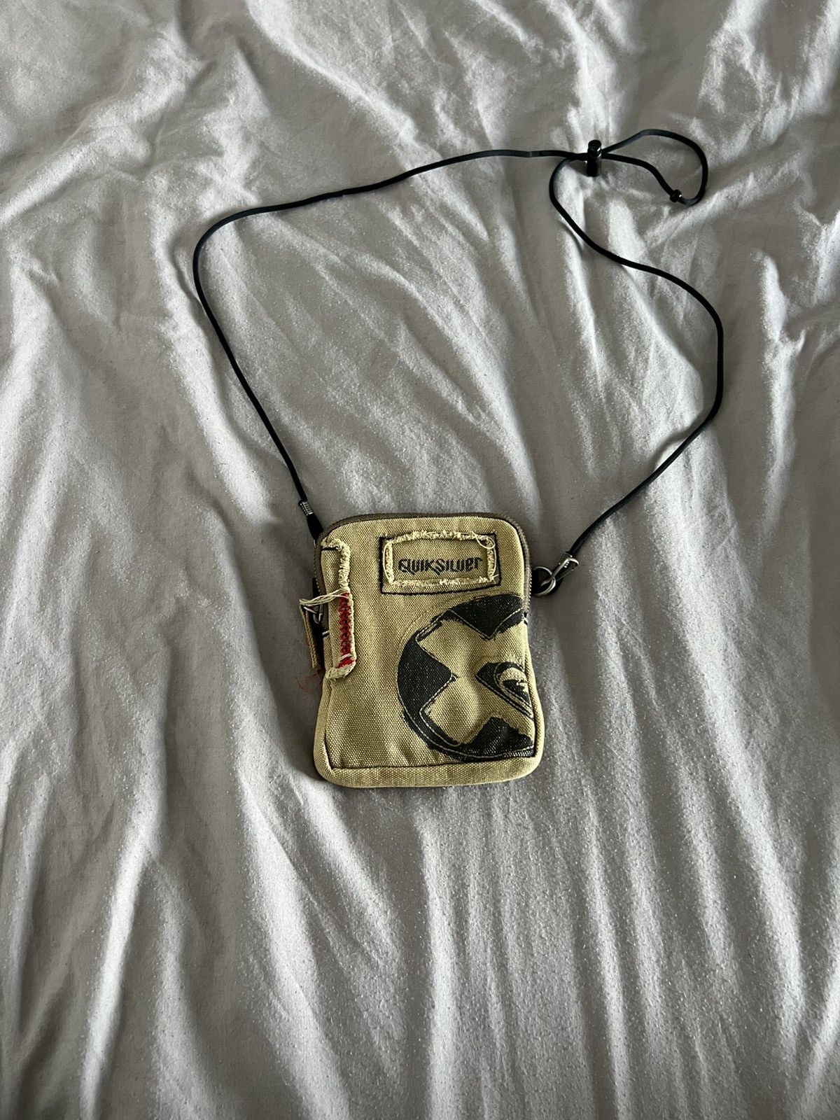 Quiksilver Vintage Y2K QUIKSILVER Messenger Mini Bag Size ONE SIZE - 4 Thumbnail