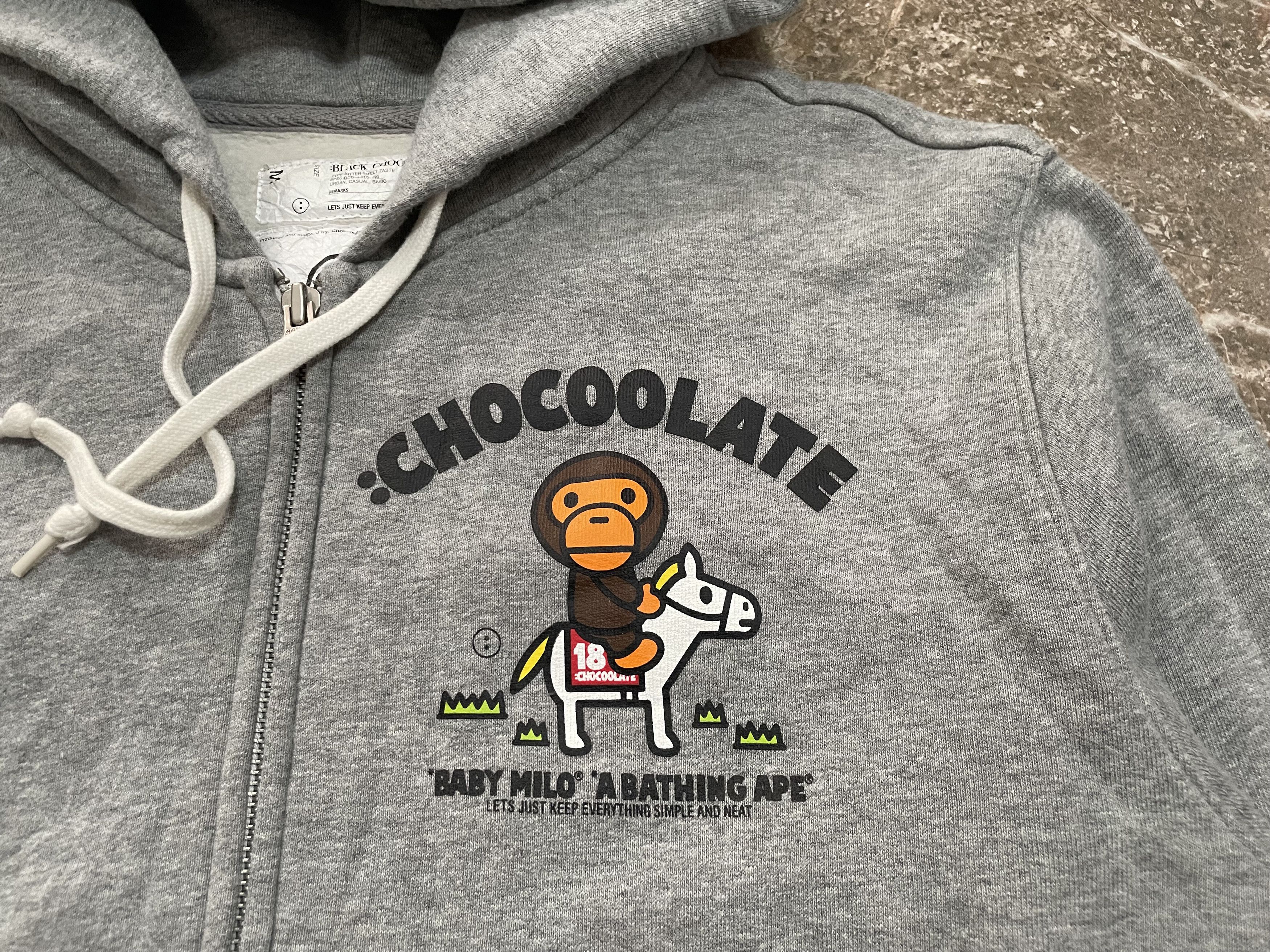 Bape Baby Milo x Chocoolate 18th Anniversary Zip Up Jacket Size US M / EU 48-50 / 2 - 6 Thumbnail