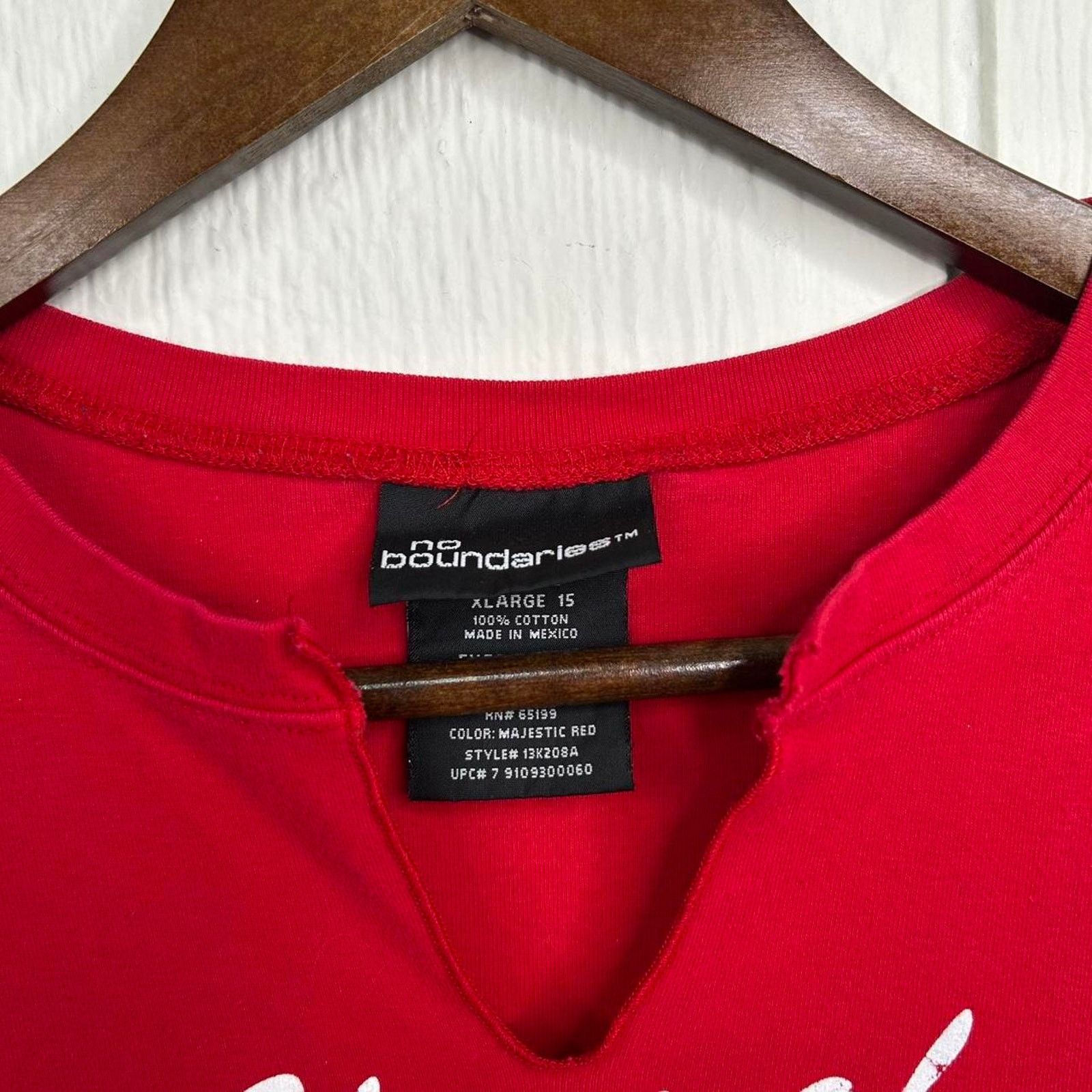 Other Vintage 2003 Y2K 'Class of 03 Rocks' Red Baby Tee X-Large Size XL / US 12-14 / IT 48-50 - 4 Thumbnail