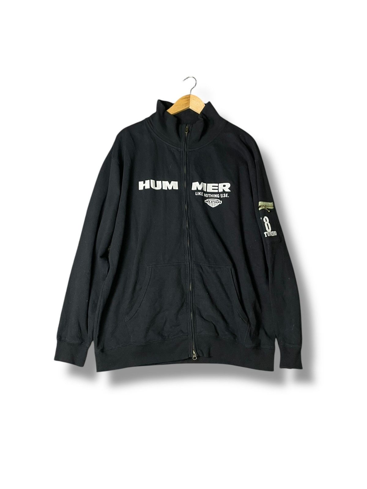 Japanese Brand Hummer Brand Backprint Full-Zip Jacket (53) Size US L / EU 52-54 / 3 - 1 Thumbnail