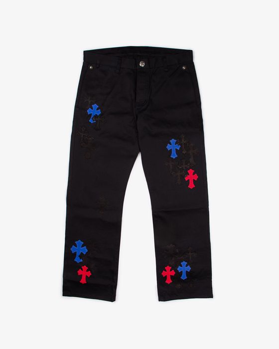 Chrome Hearts Denim w/ 35 Cross Patches