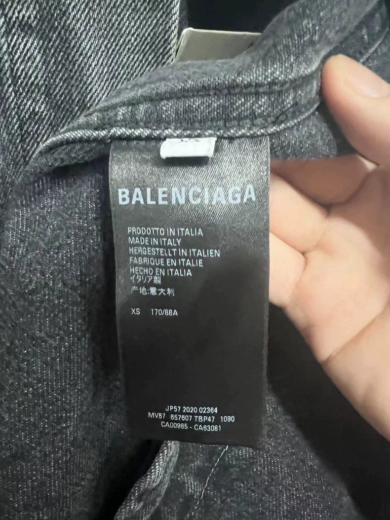 Balenciaga Balenciaga Denim Jacket Size US XS / EU 42 / 0 - 4 Thumbnail