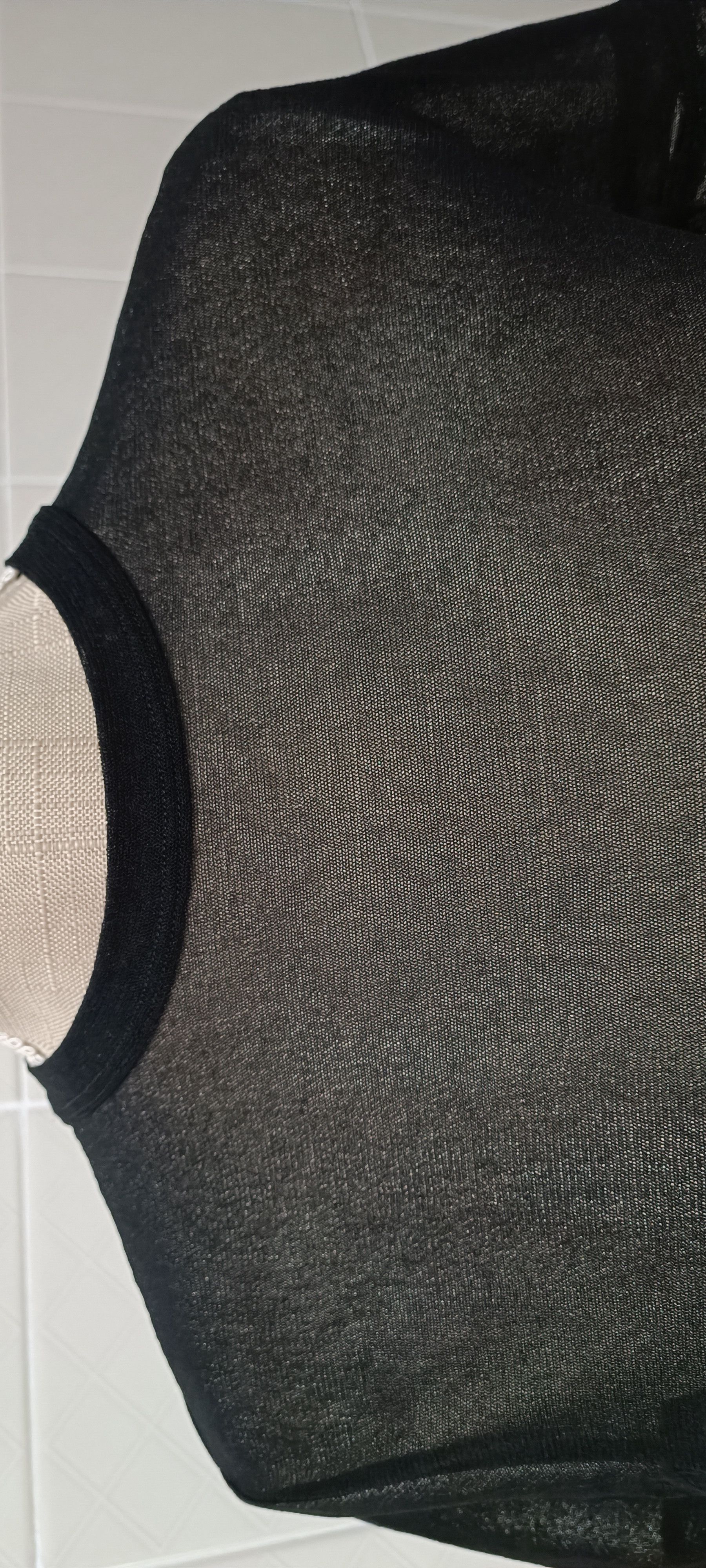 Jean Paul Gaultier 90's - Black nylon mesh t-shirt - No used Size M / US 6-8 / IT 42-44 - 2 Thumbnail