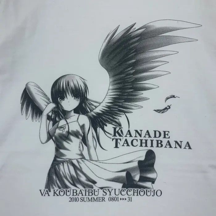 Vintage ANIME ANGEL BEATS! Kanade Tachibana Visualart’s Key Size US L / EU 52-54 / 3 - 3 Thumbnail