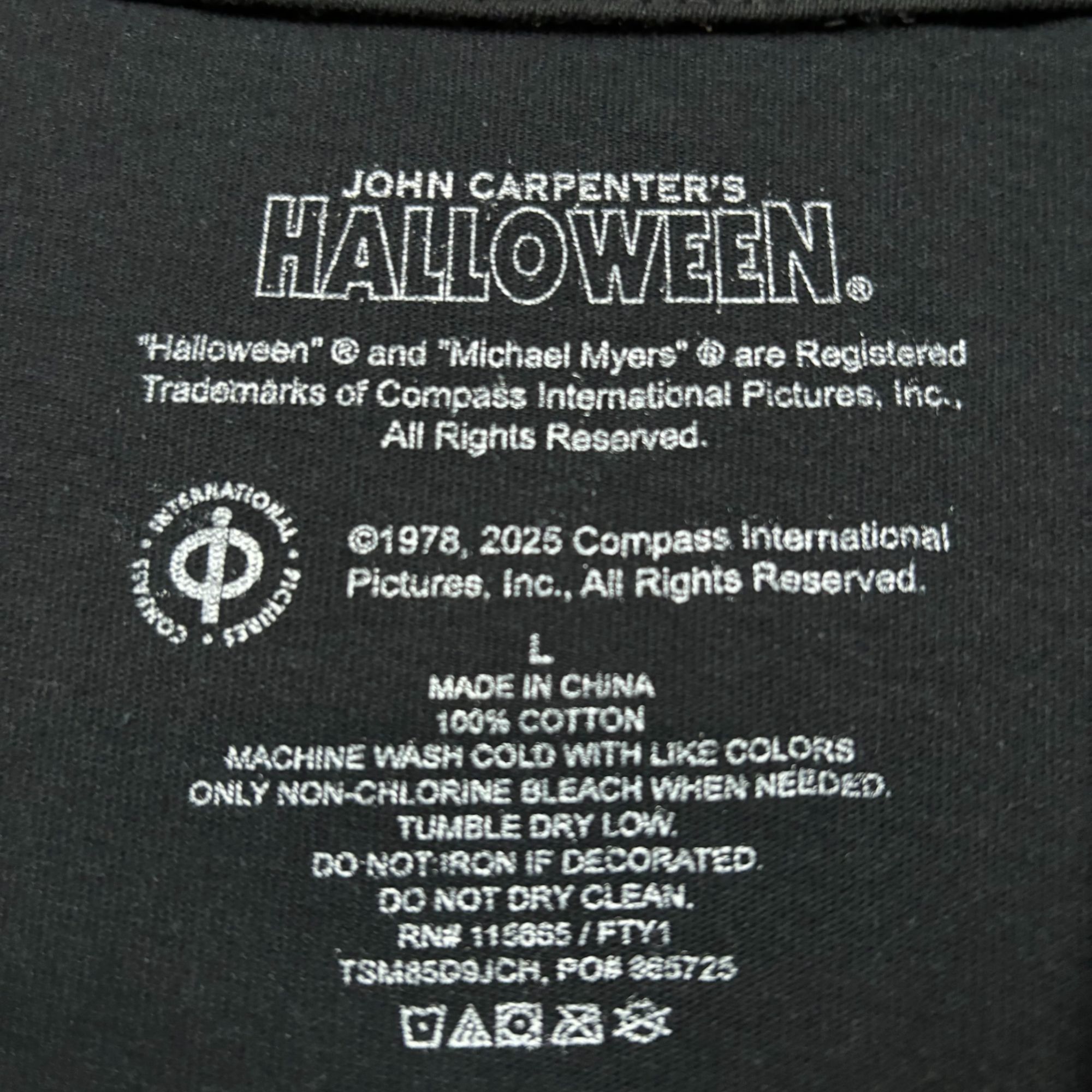 Other John Carpenters Halloween Michael Myers Slasher Movie Tee L Size US L / EU 52-54 / 3 - 4 Thumbnail