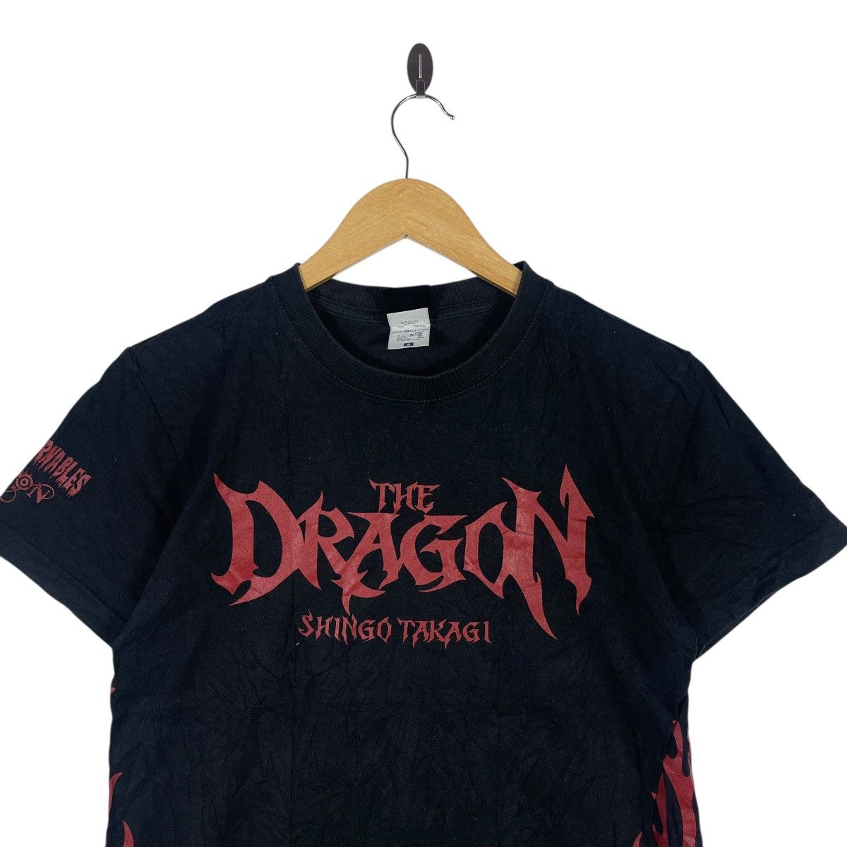 Vintage NJPW Shingo Takagi “The Dragon” Graphic T-Shirt Size US S / EU 44-46 / 1 - 2 Thumbnail