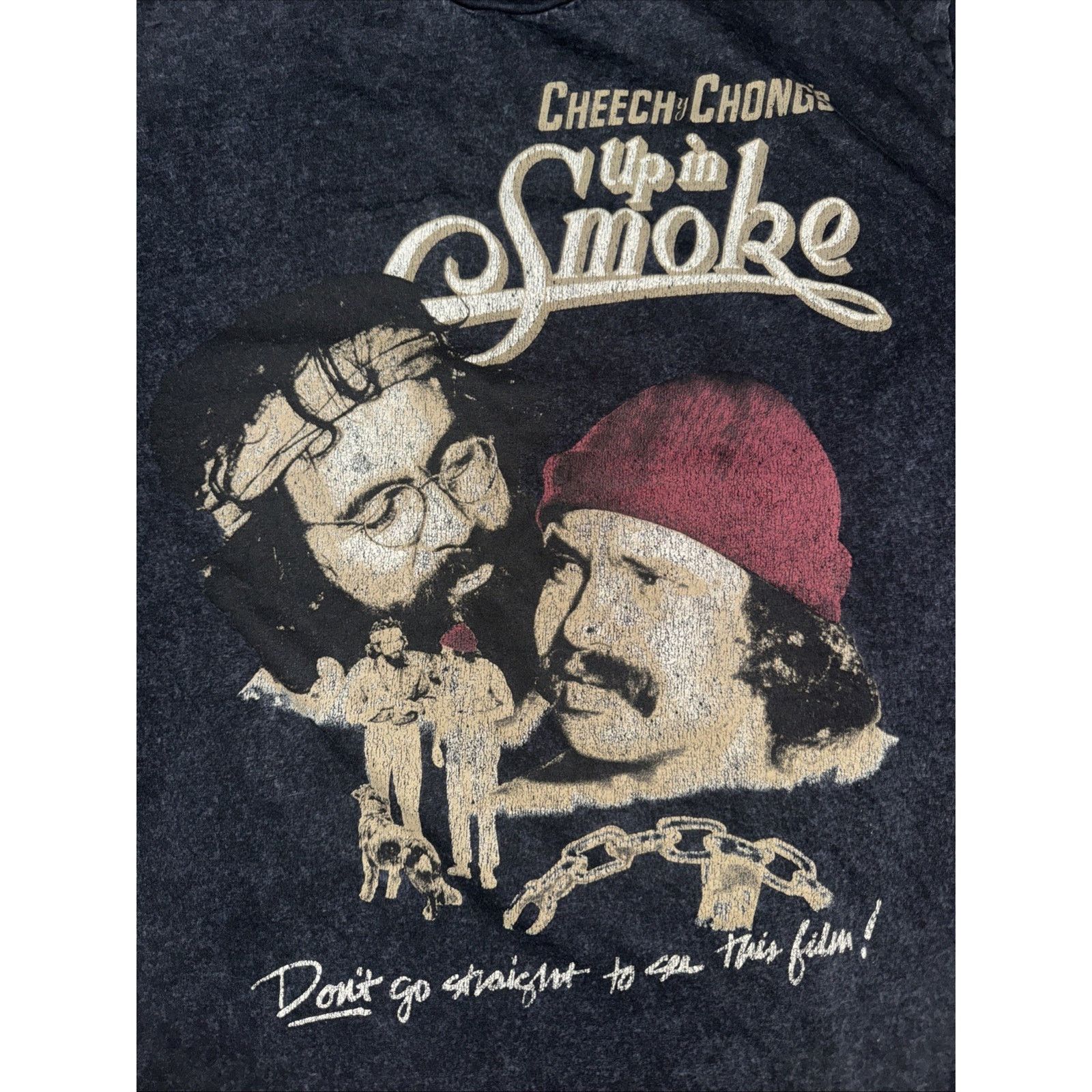 Hypebeast Cheech And Chong’s Up In Smoke Movie T-Shirt 2XL Black 23x32 Size US XXL / EU 58 / 5 - 2 Thumbnail