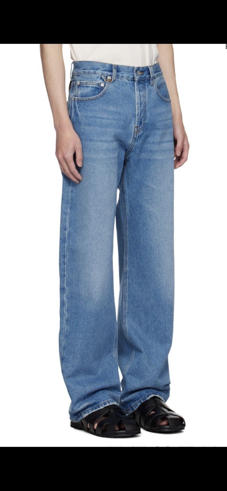 Jacquemus Blue Les Classiques 'Le de Nîmes droit' Jeans Size US 30 / EU 46 - 6 Thumbnail