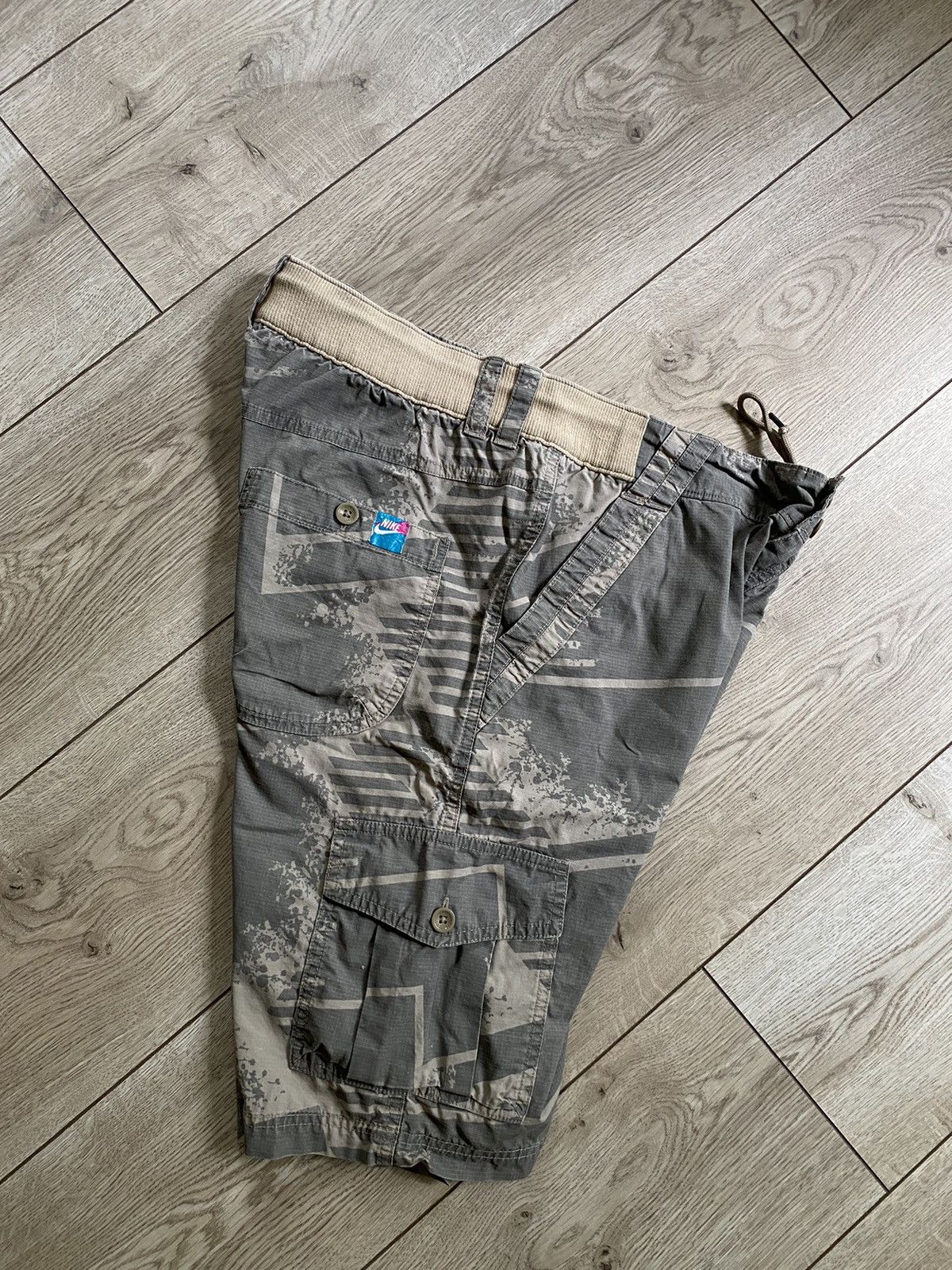 Nike × Vintage Vintage Nike Cargo Shorts y2k style Size US 32 / EU 48 - 8 Thumbnail