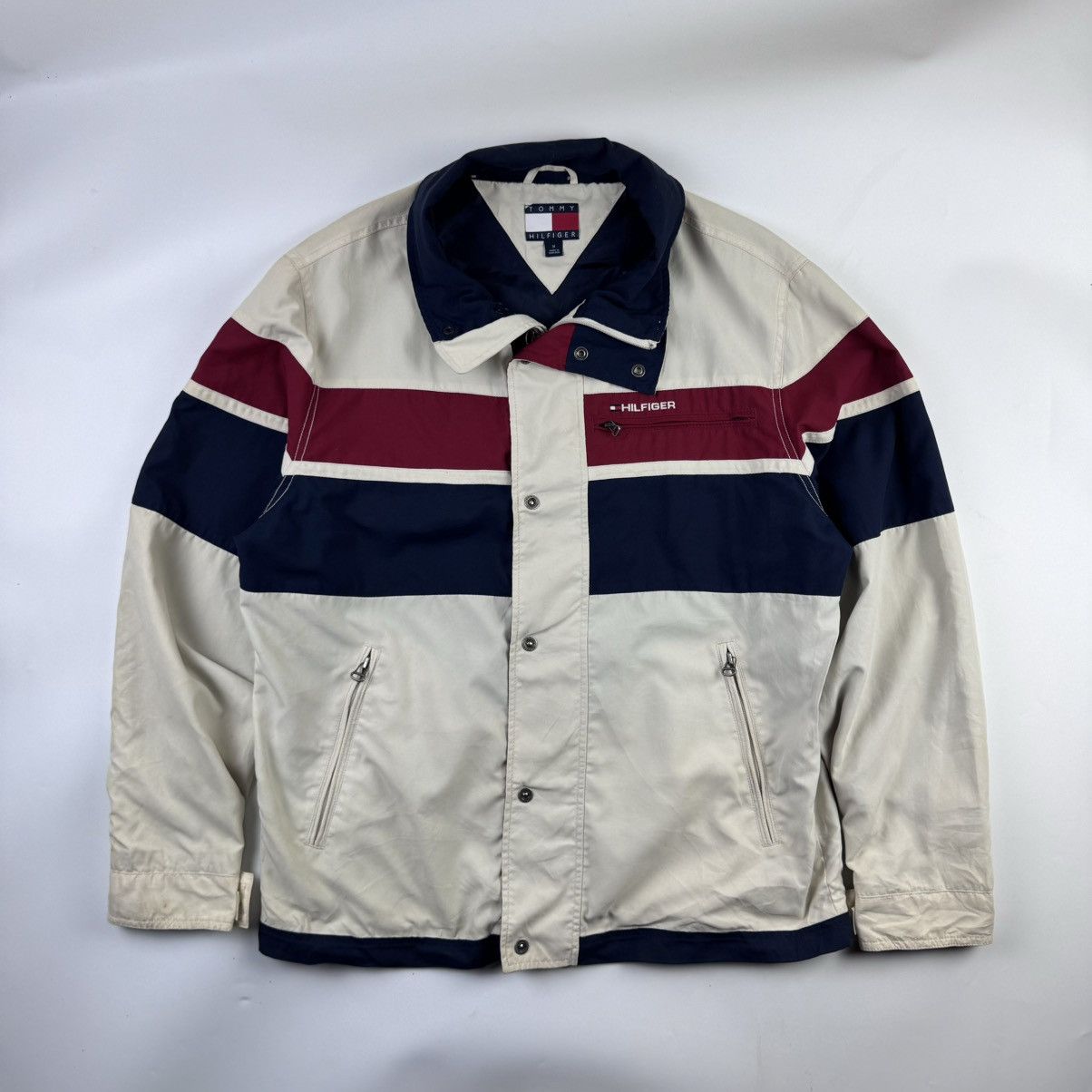 Tommy Hilfiger × Vintage VINTAGE 90’s TOMMY HILFIGER Size US M / EU 48-50 / 2 - 1 Thumbnail