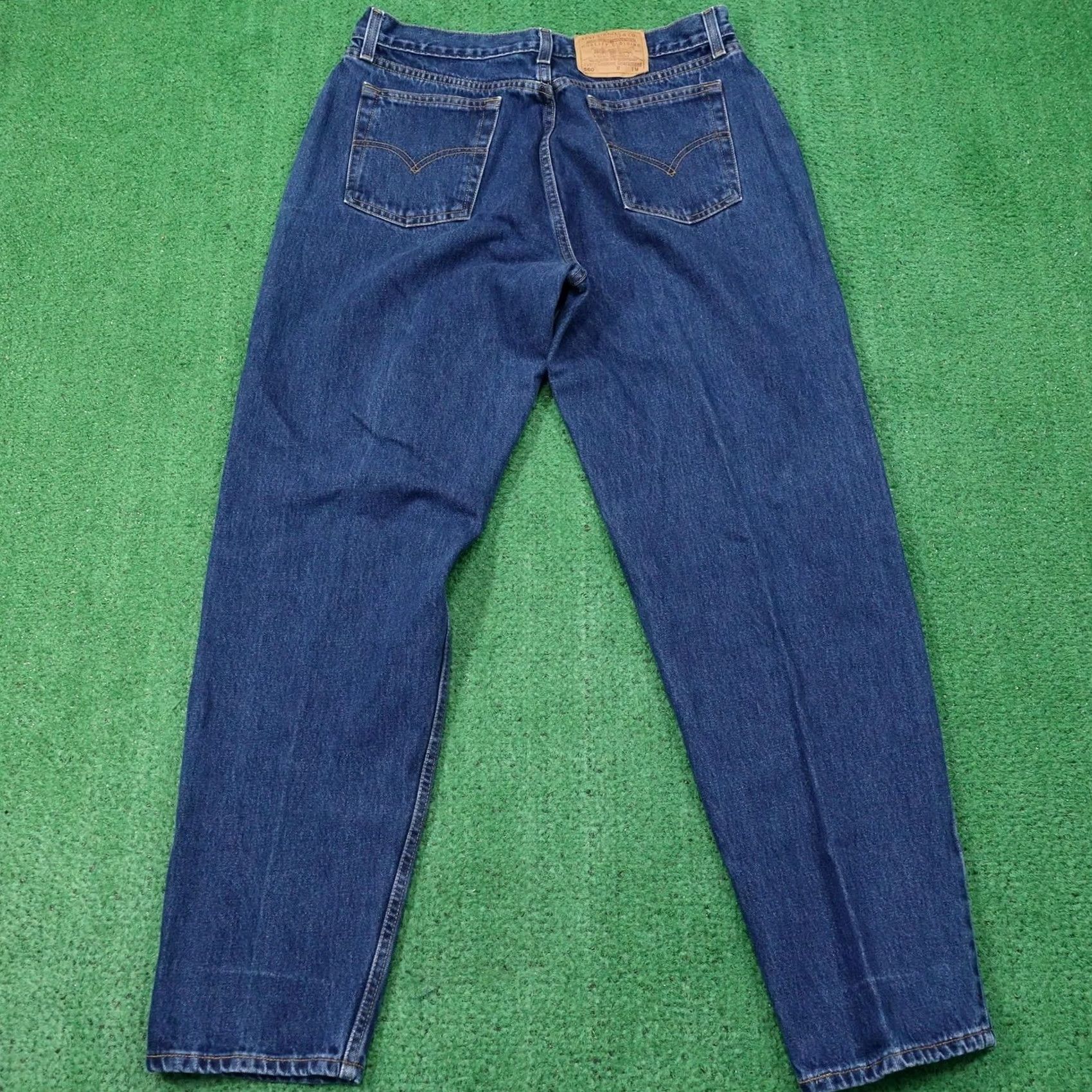 Levi's VINTAGE Levi's Jeans Womens 16 Blue Straight Relaxed Fit 560 Denim 33x32 90s Size 38" / US 16 / IT 52 - 4 Thumbnail