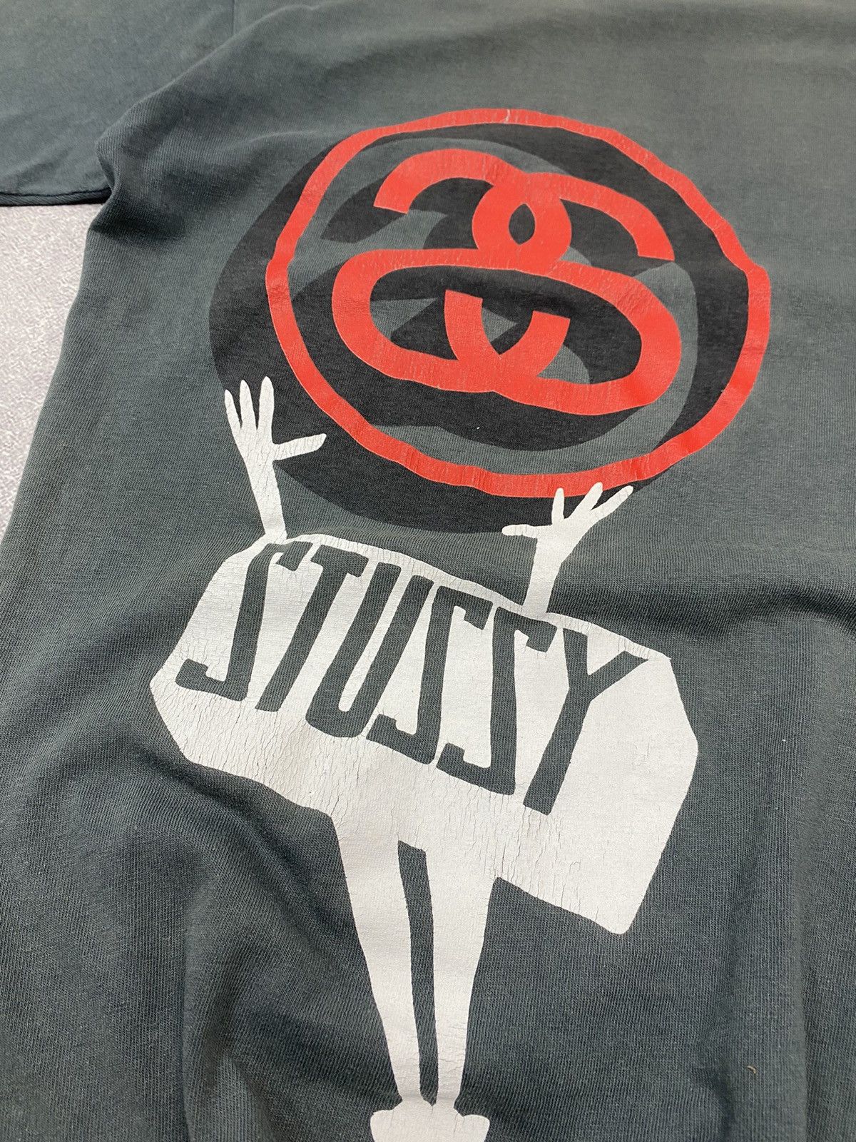 Other Vintage Stussy distressed Y2K faded tee Size US M / EU 48-50 / 2 - 4 Thumbnail