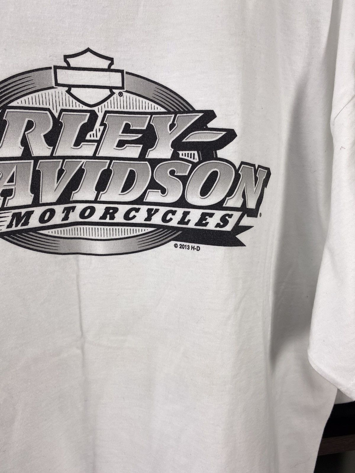 Harley Davidson × Vintage Vintage Harley Davidson 00s Guildford Graphic Tee Size US XXL / EU 58 / 5 - 4 Thumbnail