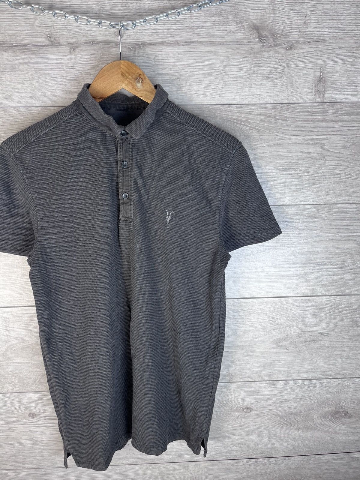 Allsaints Men’s polo Allsaints size Xs cotton 100% Size US XS / EU 42 / 0 - 3 Thumbnail
