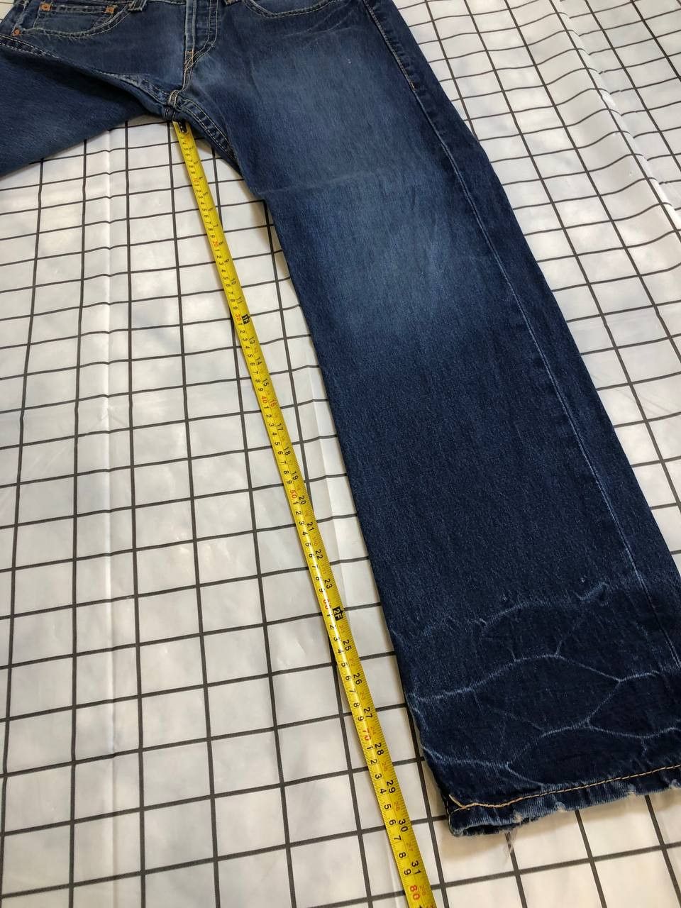 Levi's Levis 901 Relaxed Straight Leg Fit Cotton Denim Jean Size US 34 / EU 50 - 6 Thumbnail