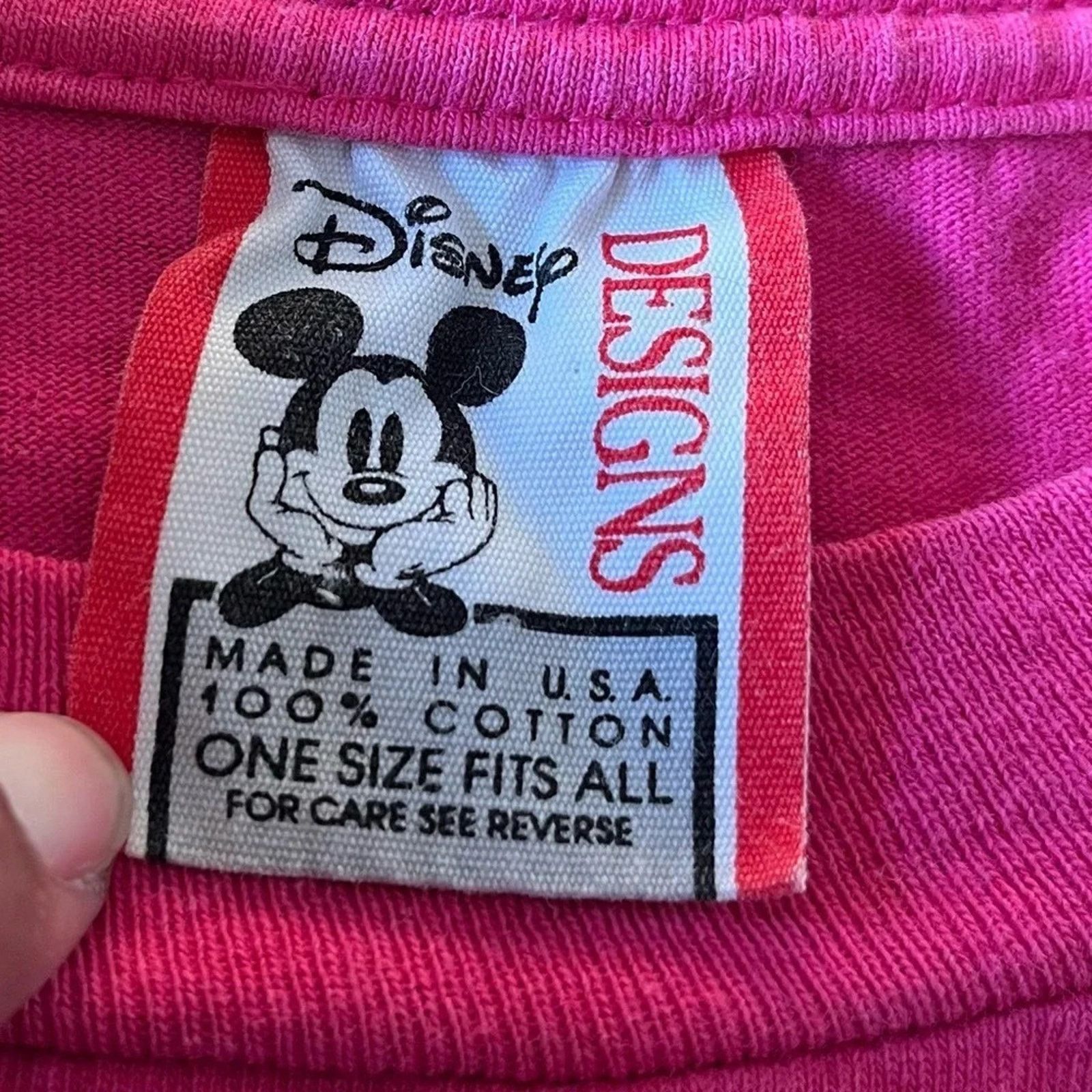 Disney Disney Designs Minnie Mouse t-shirt, one size fits all. Size ONE SIZE - 3 Thumbnail