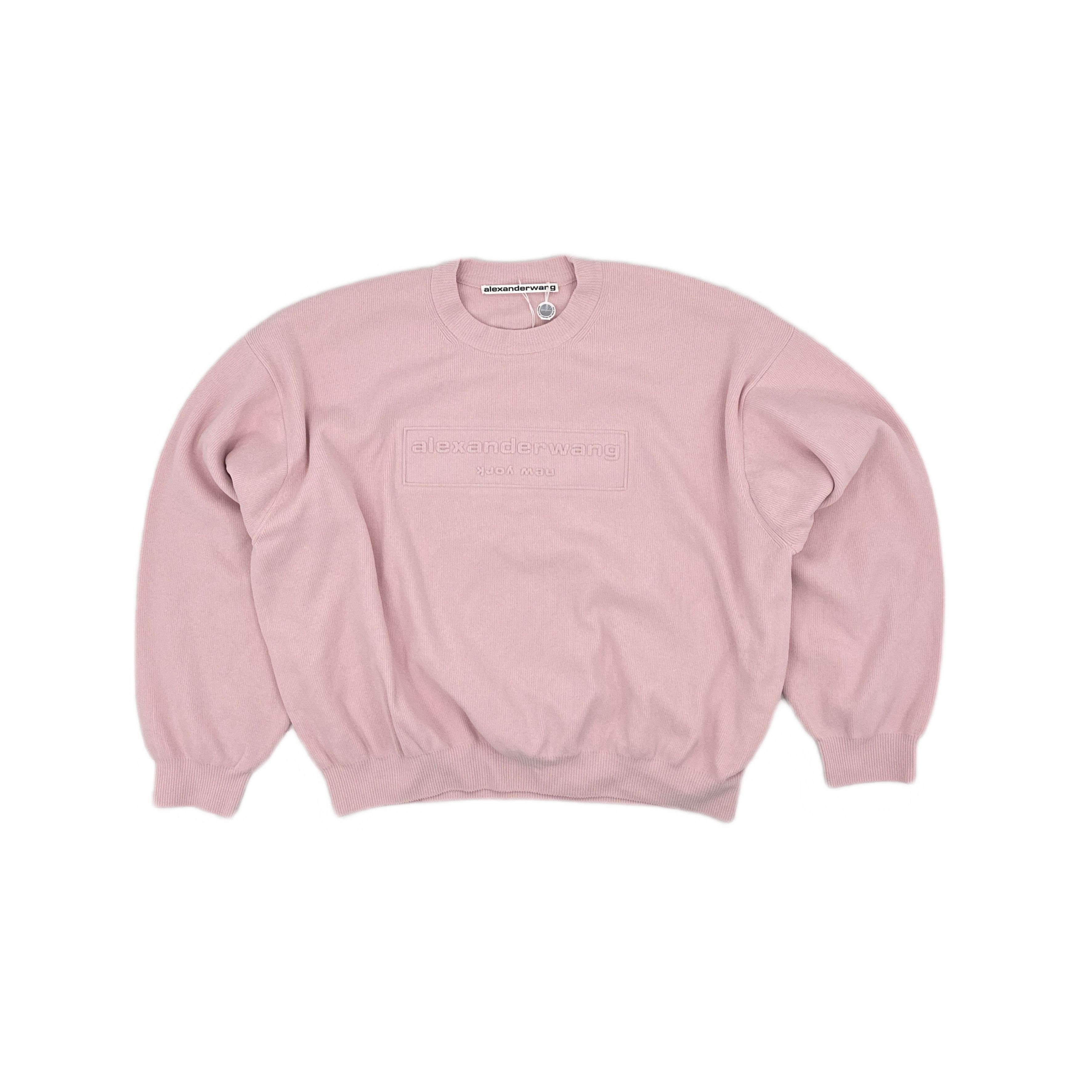 Alexander Wang Alexander Wang Logo Knit Sweater Size XL Size XL / US 12-14 / IT 48-50 - 1 Thumbnail