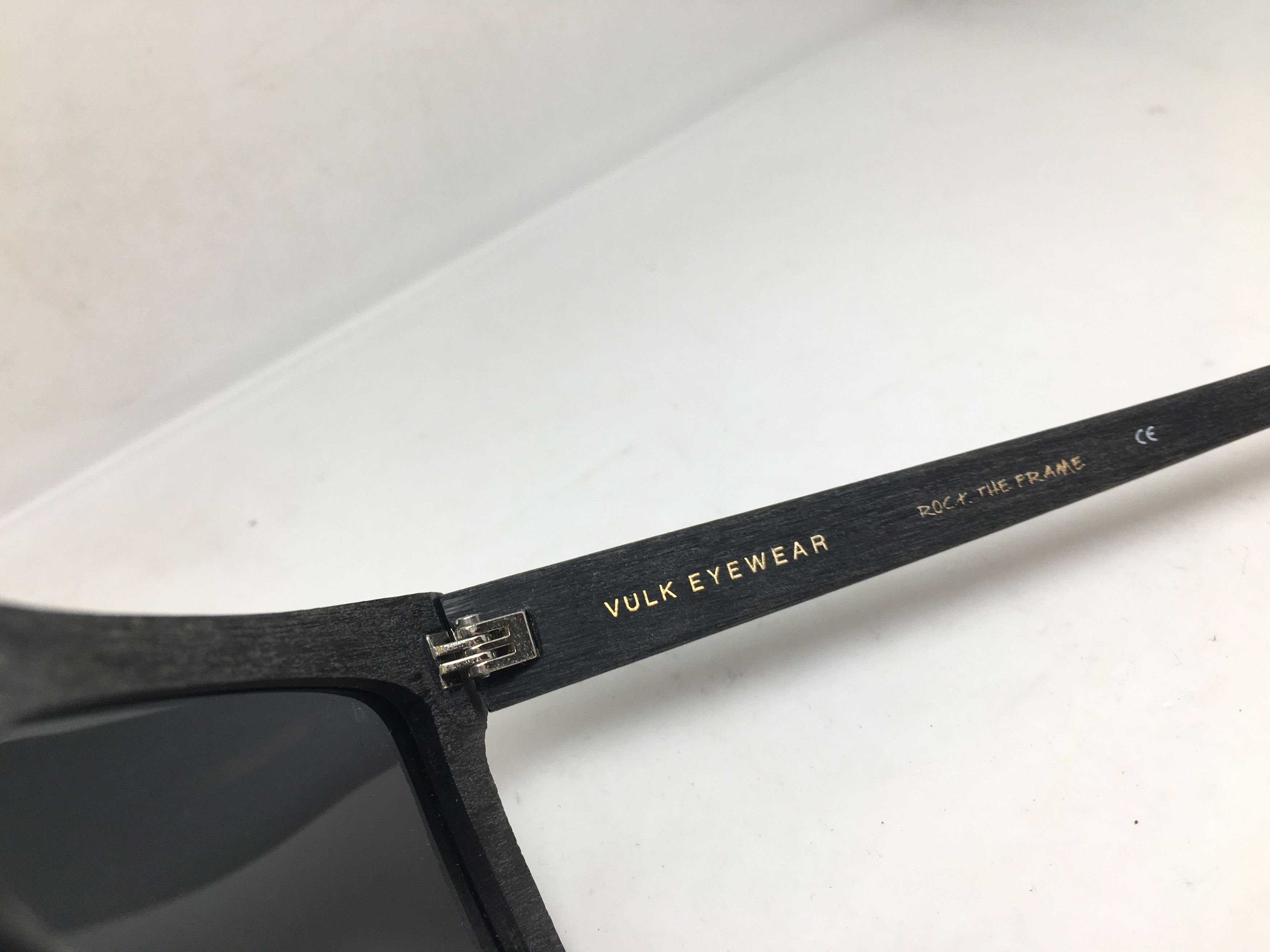 Other Vintage VULK Eyewear Faux Wood Sunglasses Frame ROCKER Size ONE SIZE - 4 Thumbnail