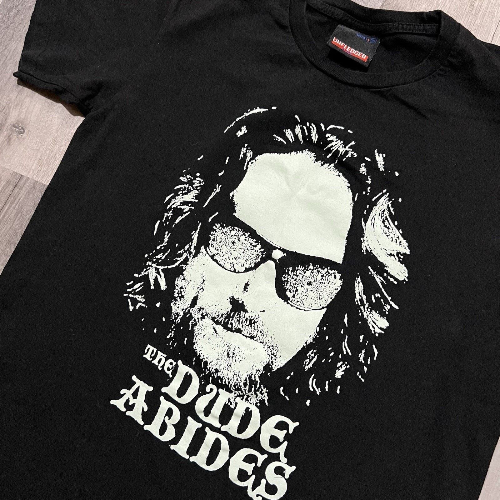 Vintage Vintage 2000s The Big Lebowski Movie Promo T-Shirt Black L Size US L / EU 52-54 / 3 - 3 Thumbnail
