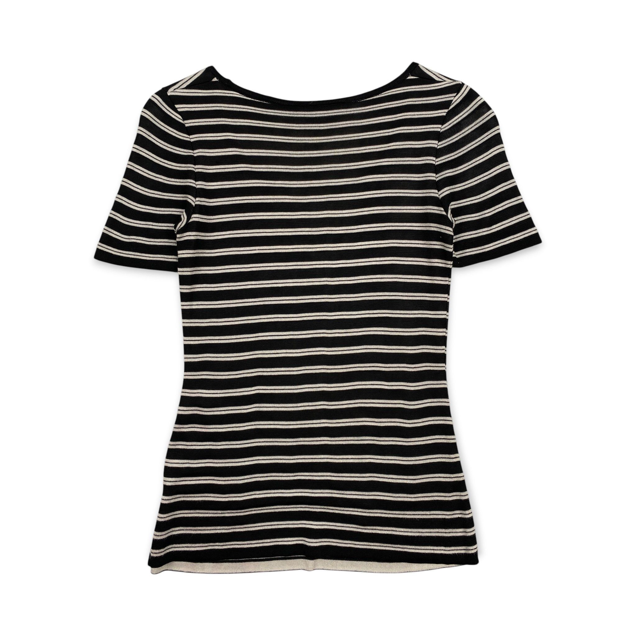 Fendi Stripes T-Shirt Size XS / US 0-2 / IT 36-38 - 2 Thumbnail