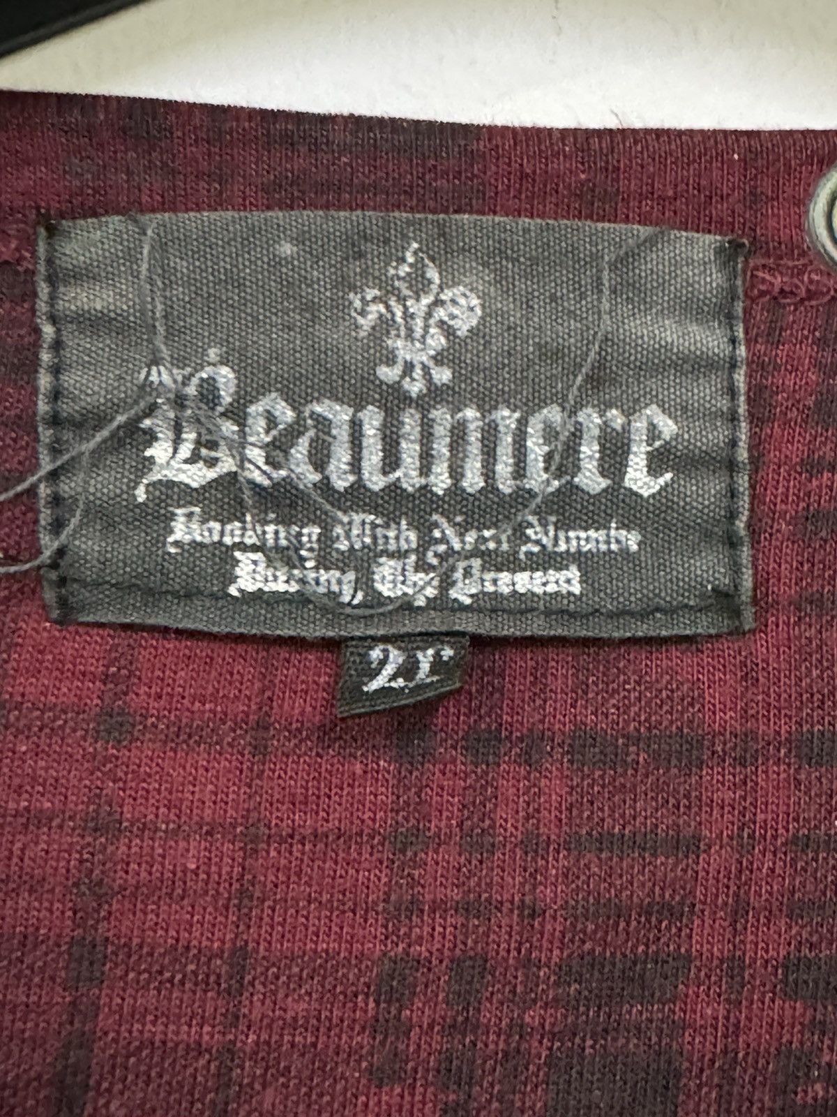 20471120 💥RARE PUNK DESIGNE 3 LAYER BONDAGE SHIRT LGB STYLE Size XL / US 12-14 / IT 48-50 - 7 Thumbnail