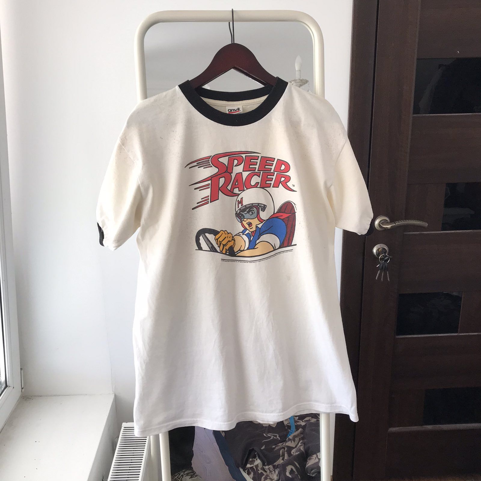 Anime × Vintage Vintage Speed Racer tee anime merch shirt cartoon Sz L Size US L / EU 52-54 / 3 - 1 Thumbnail