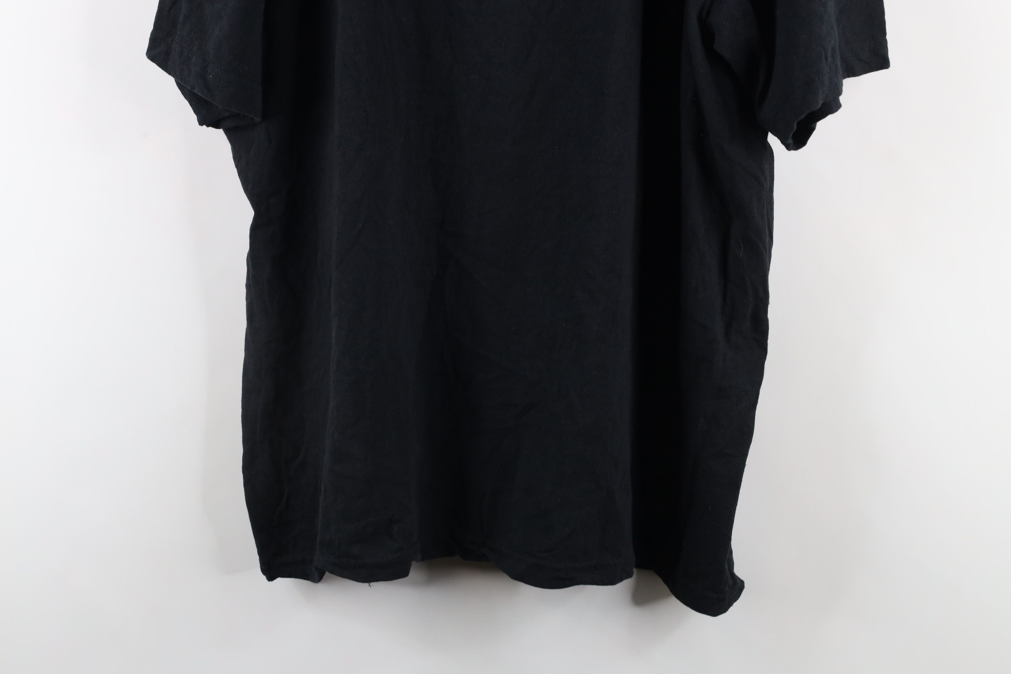 Vintage Vintage 90s Streetwear Short Sleeve T-Shirt Black Cotton Size US XL / EU 56 / 4 - 3 Thumbnail