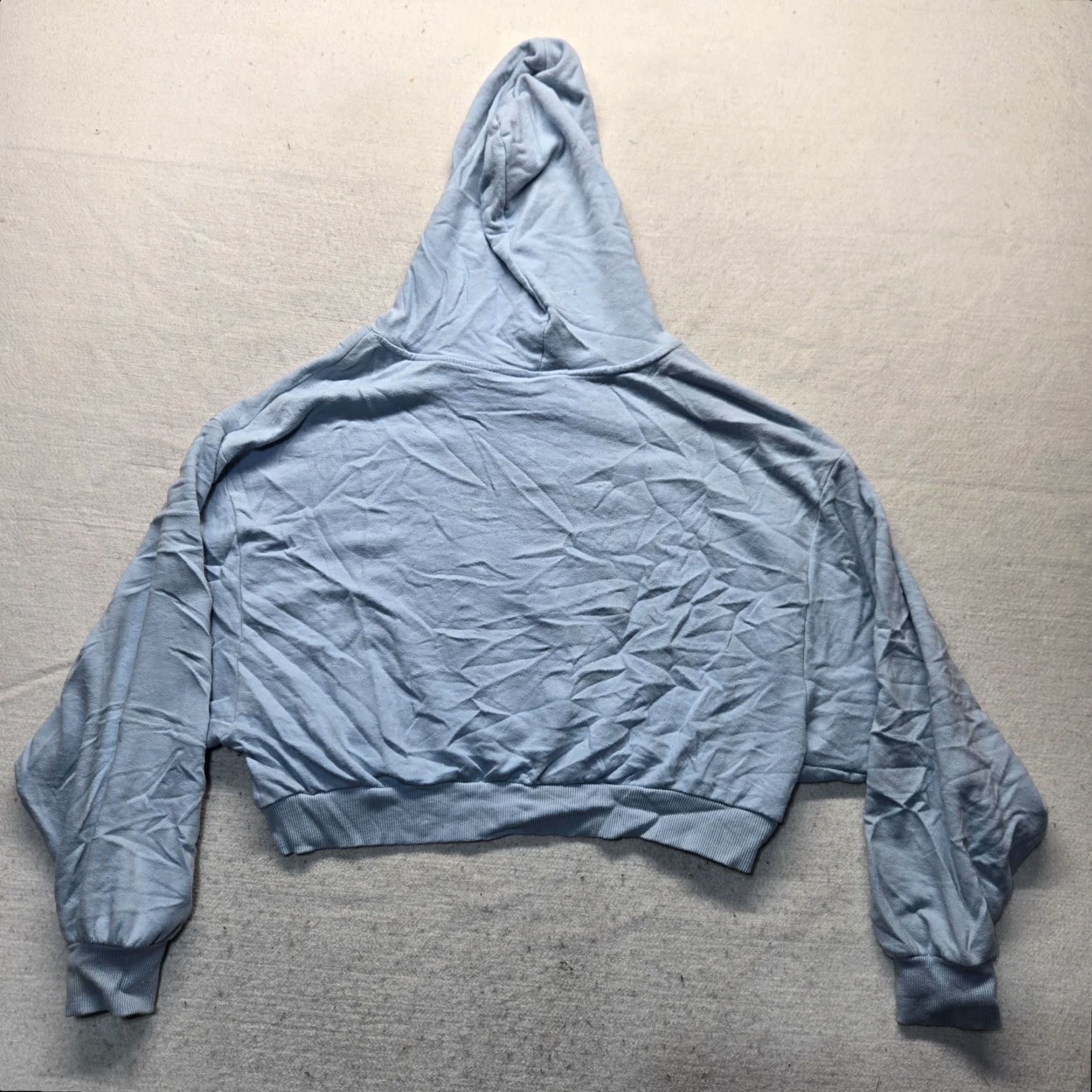 Vintage NO BOUNDARIES Hoodie Women 2XL Blue "SOCIAL BUTTERFLY" Pullover Graphic Print Hooded 90s Festival City USA Butterfly Size XXL / US 16-18 / IT 52-54 - 7 Thumbnail