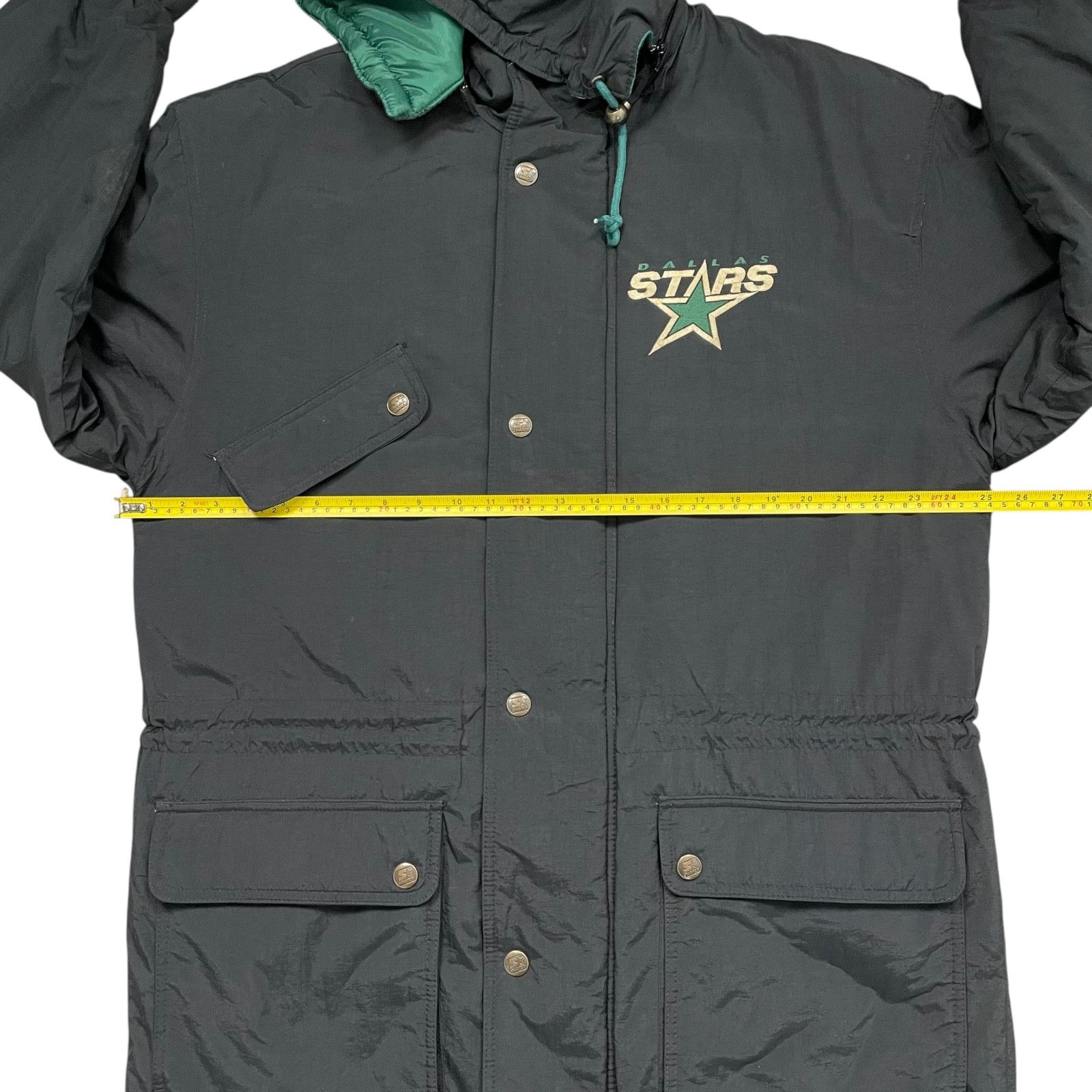 NHL VTG 90s DALLAS STARS STARTER CENTER ICE PARKA COAT JACKET Size US M / EU 48-50 / 2 - 8 Thumbnail