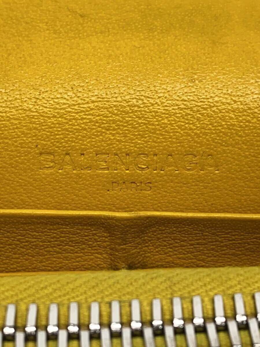 Balenciaga Balenciaga Leather Long Wallet Yellow Size ONE SIZE - 3 Thumbnail
